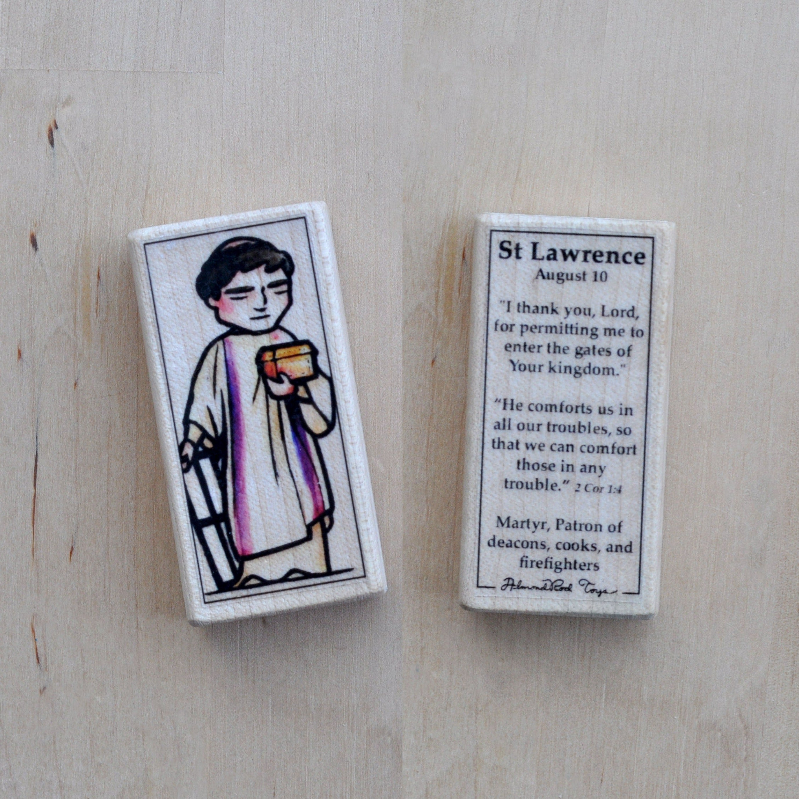 Lawrence // Patron Saint Block