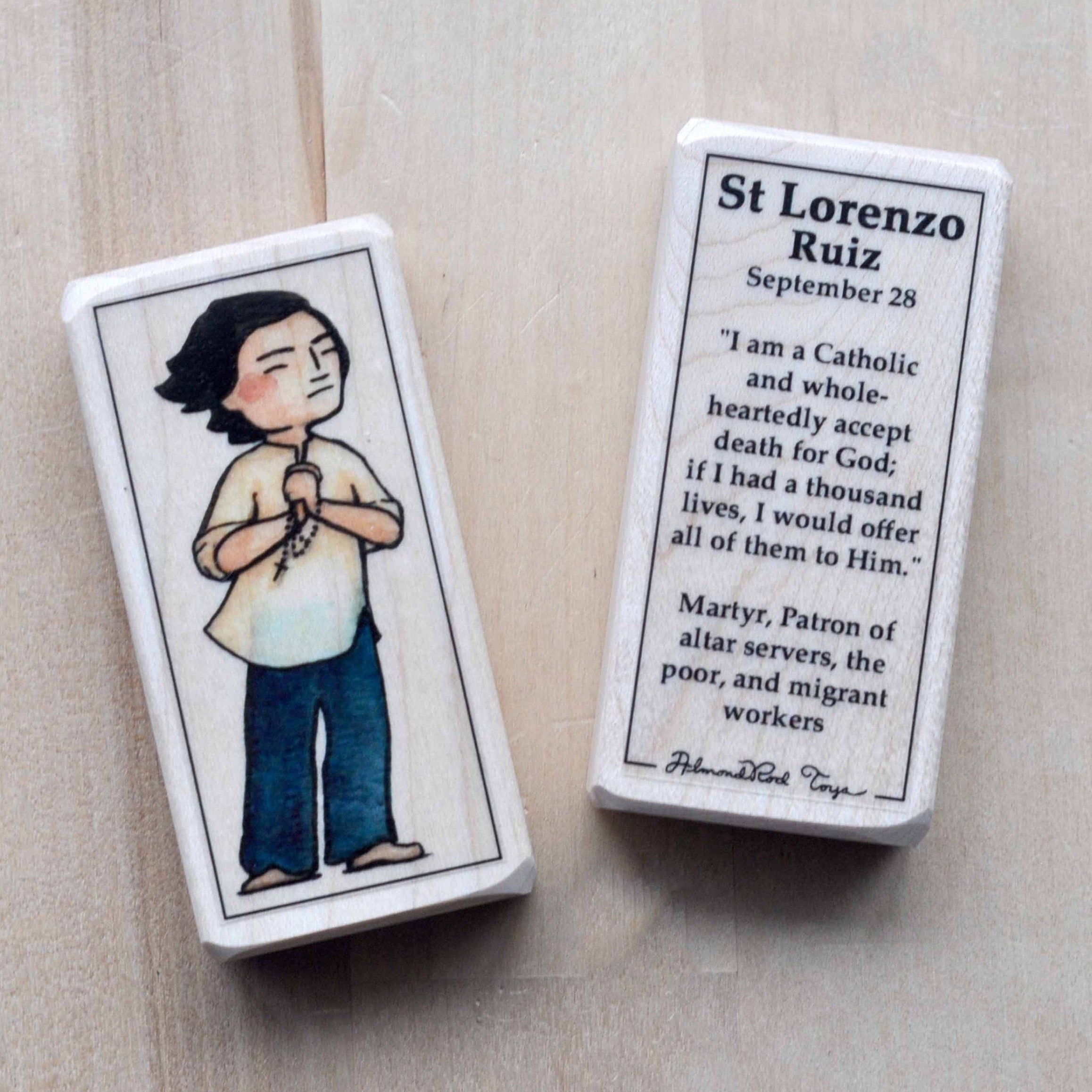 Lorenzo Ruiz // Patron Saint Block