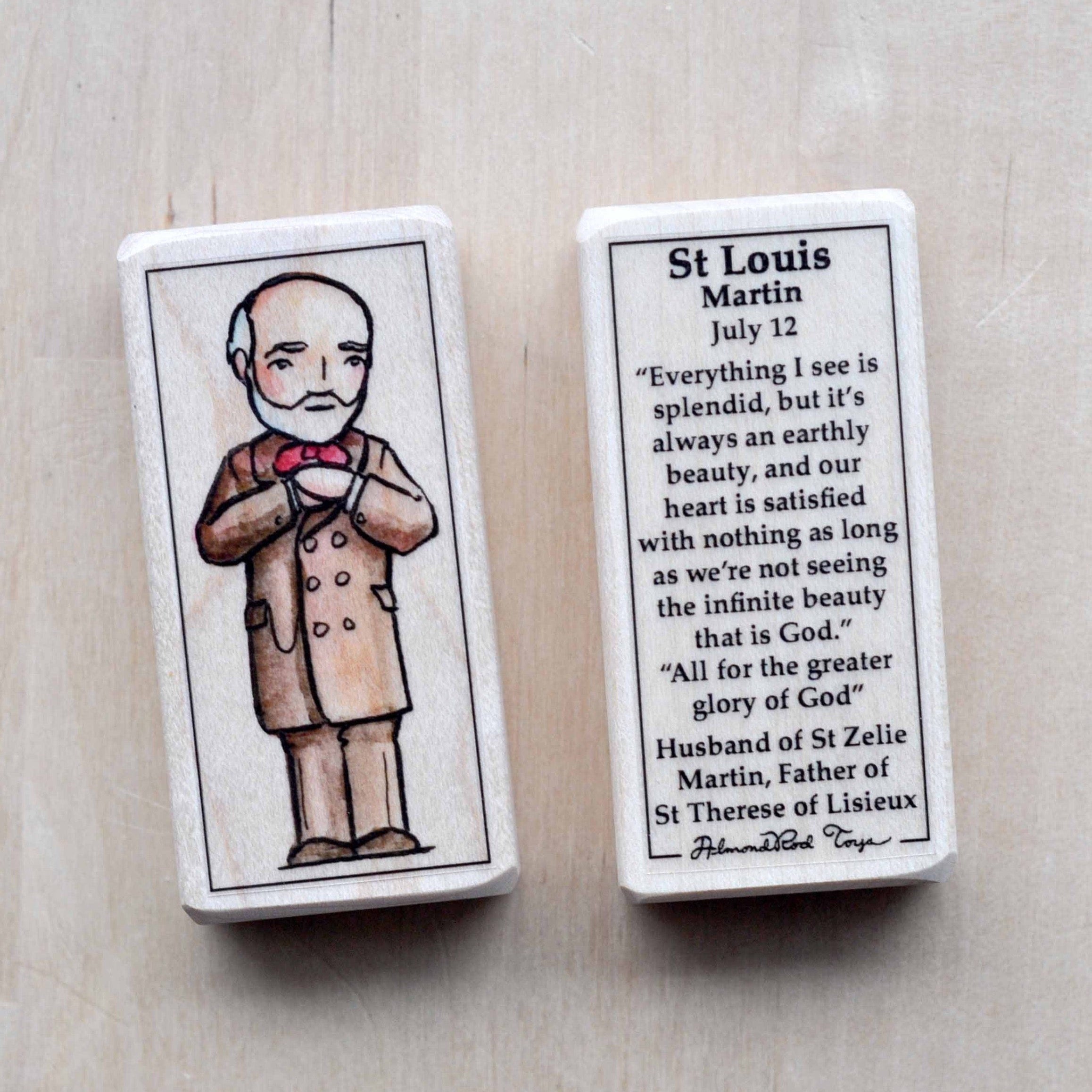 Louis Martin // Patron Saint Block