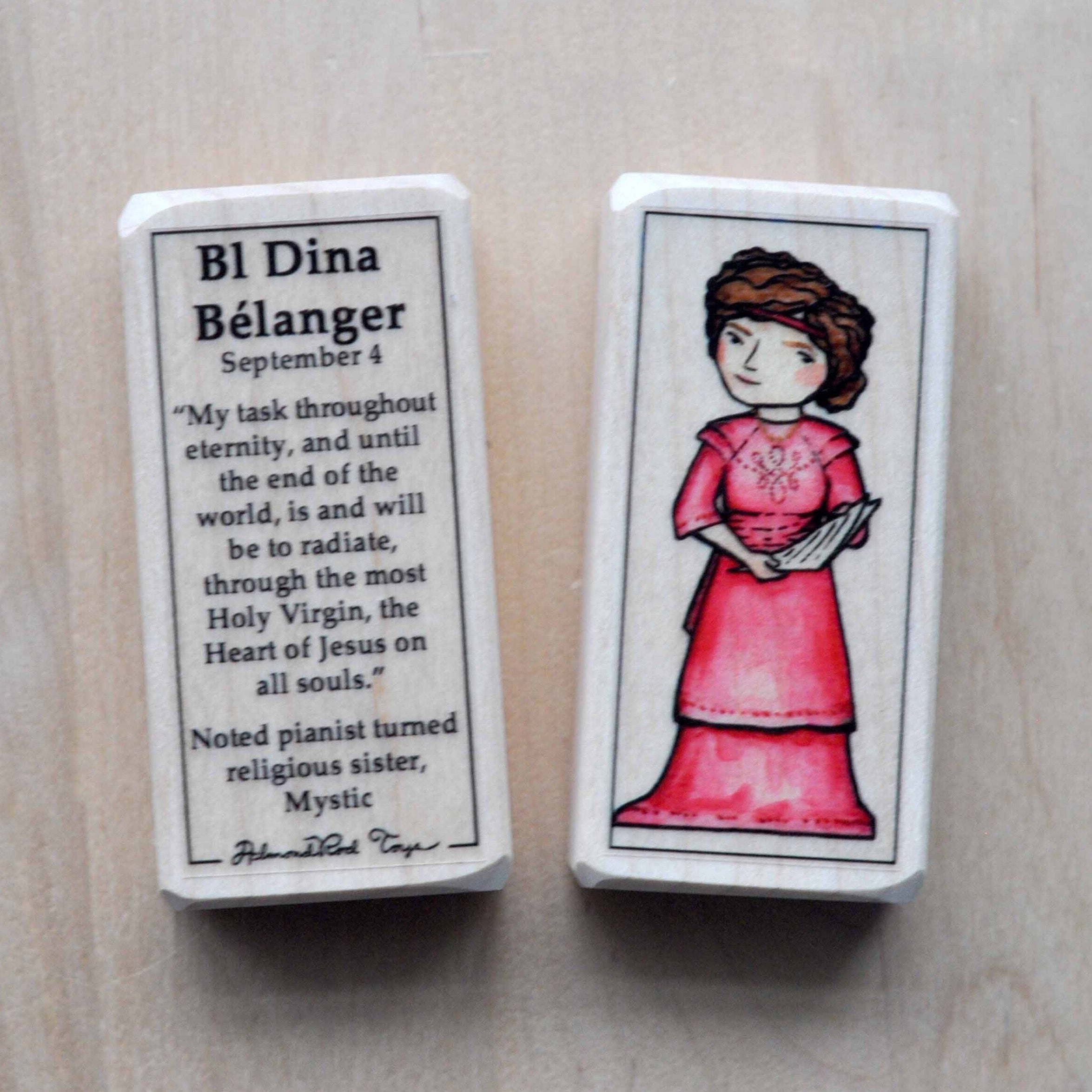 Dina Belanger // Patron Saint Block