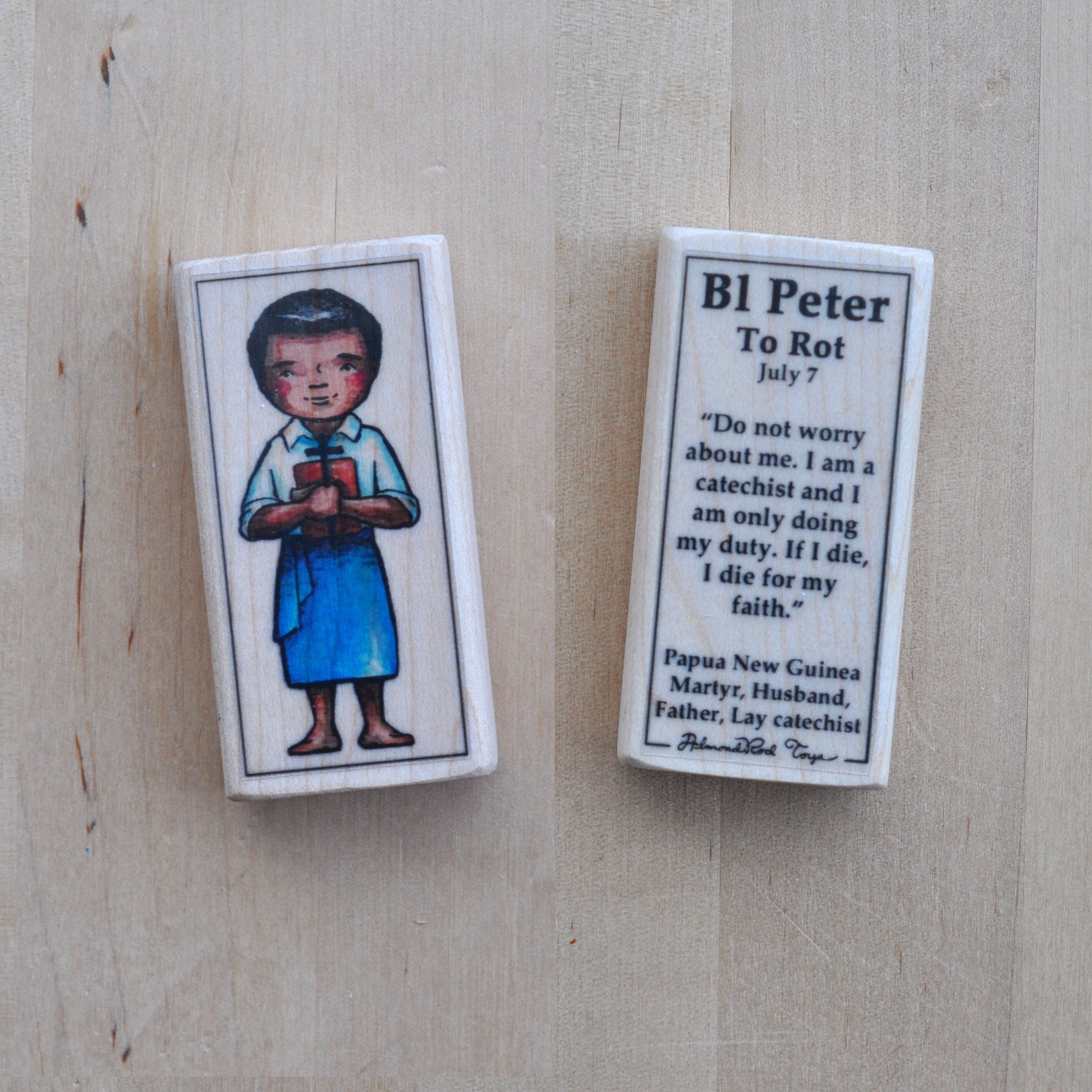 Peter To Rot // Patron Saint Block