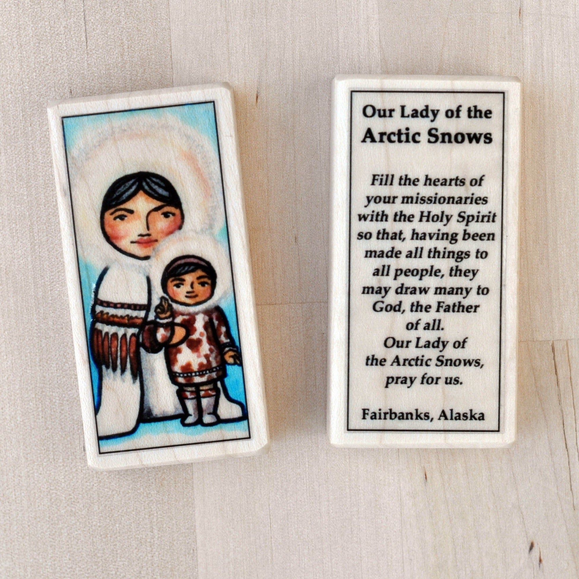 Our Lady of the Arctic Snows // Patron Saint Block