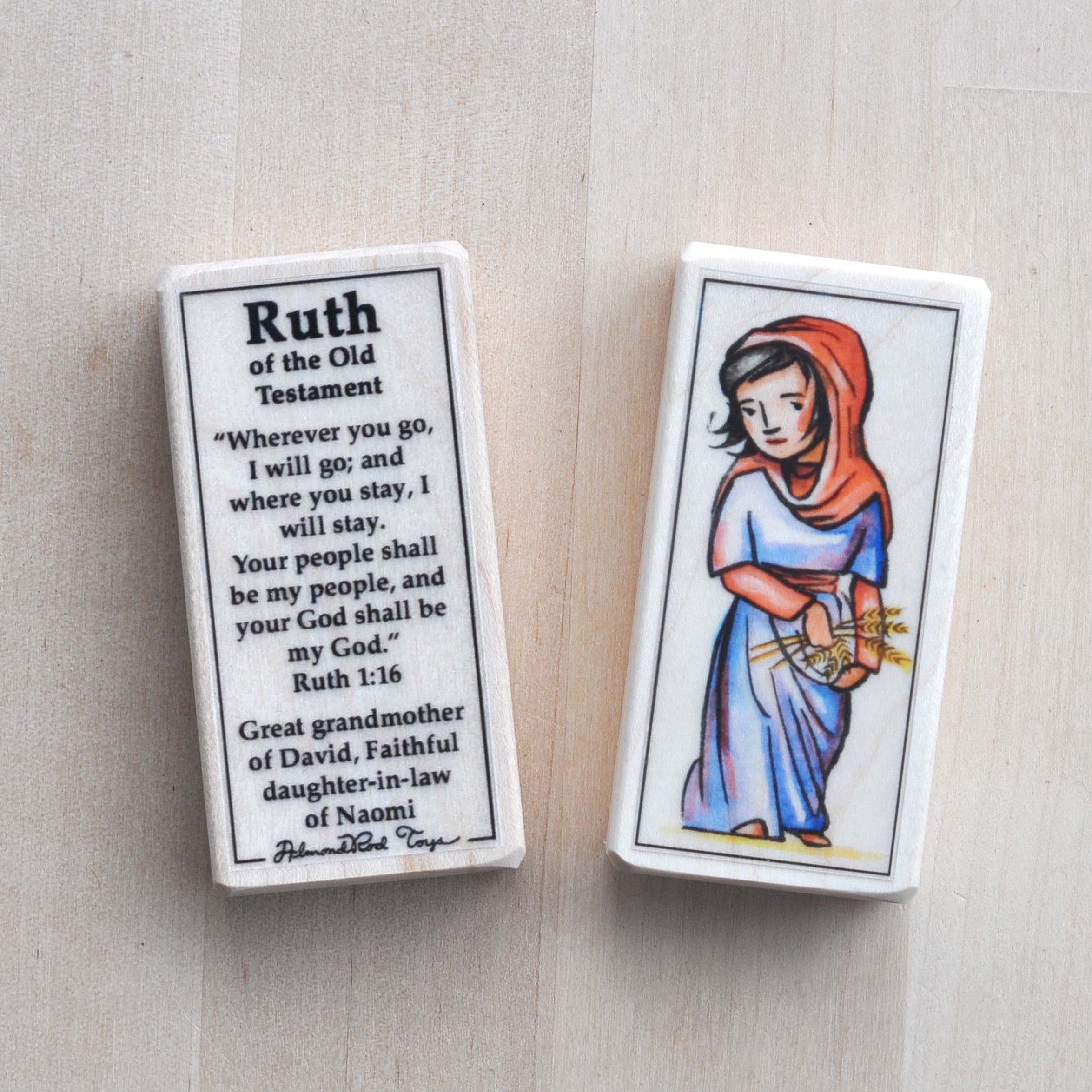 Ruth of the Old Testament // Patron Saint Block