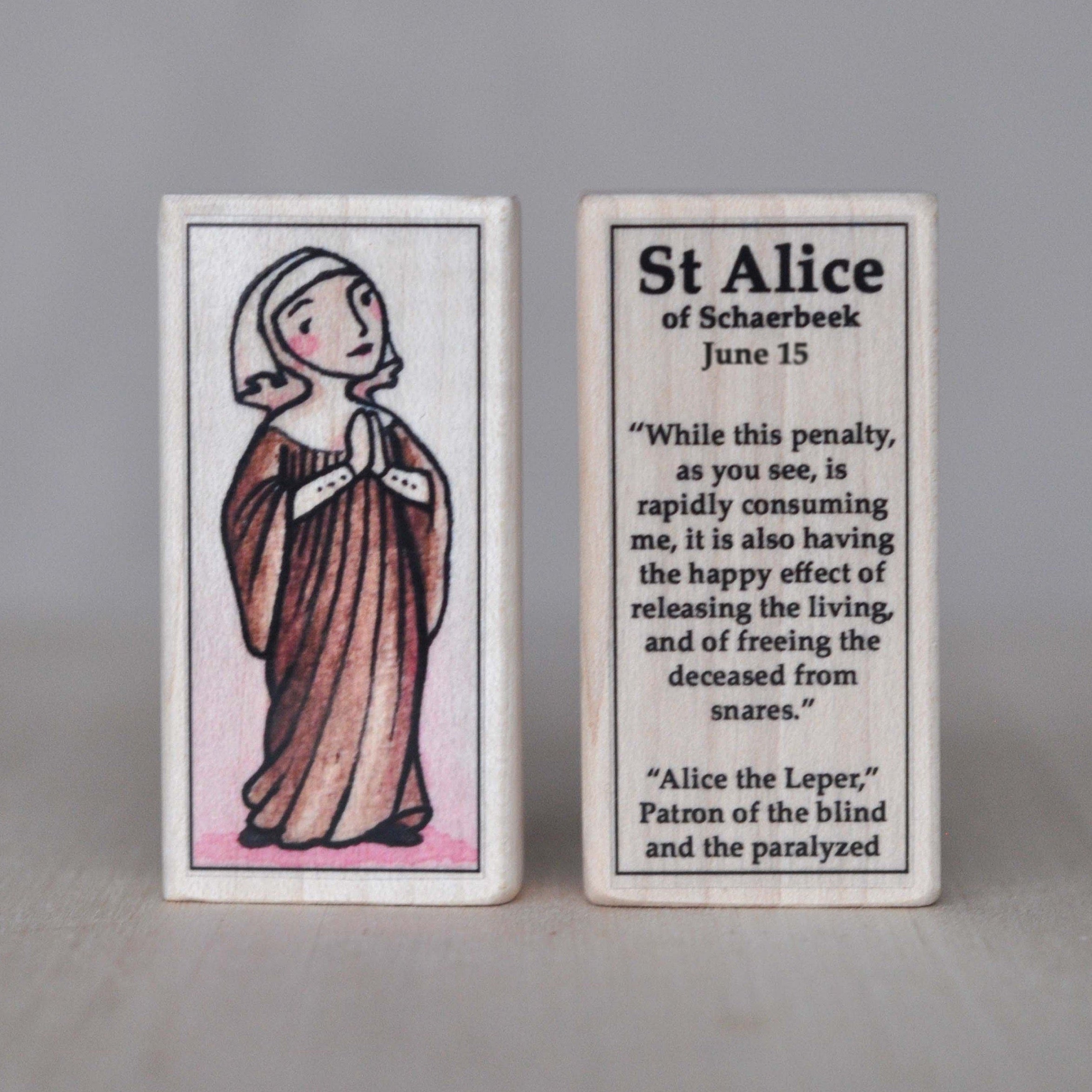 Alice // Patron Saint Block