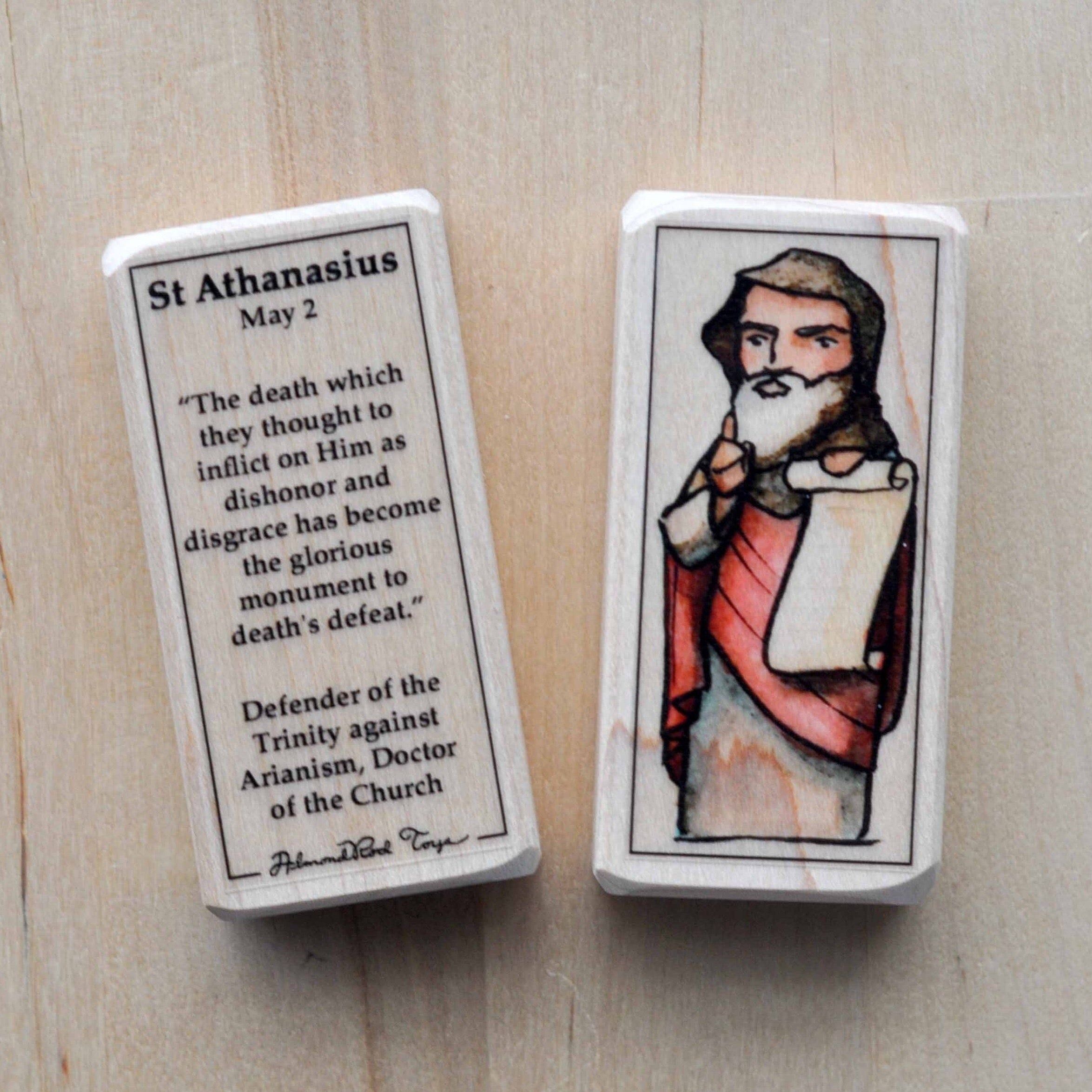Athanasius // Patron Saint Block