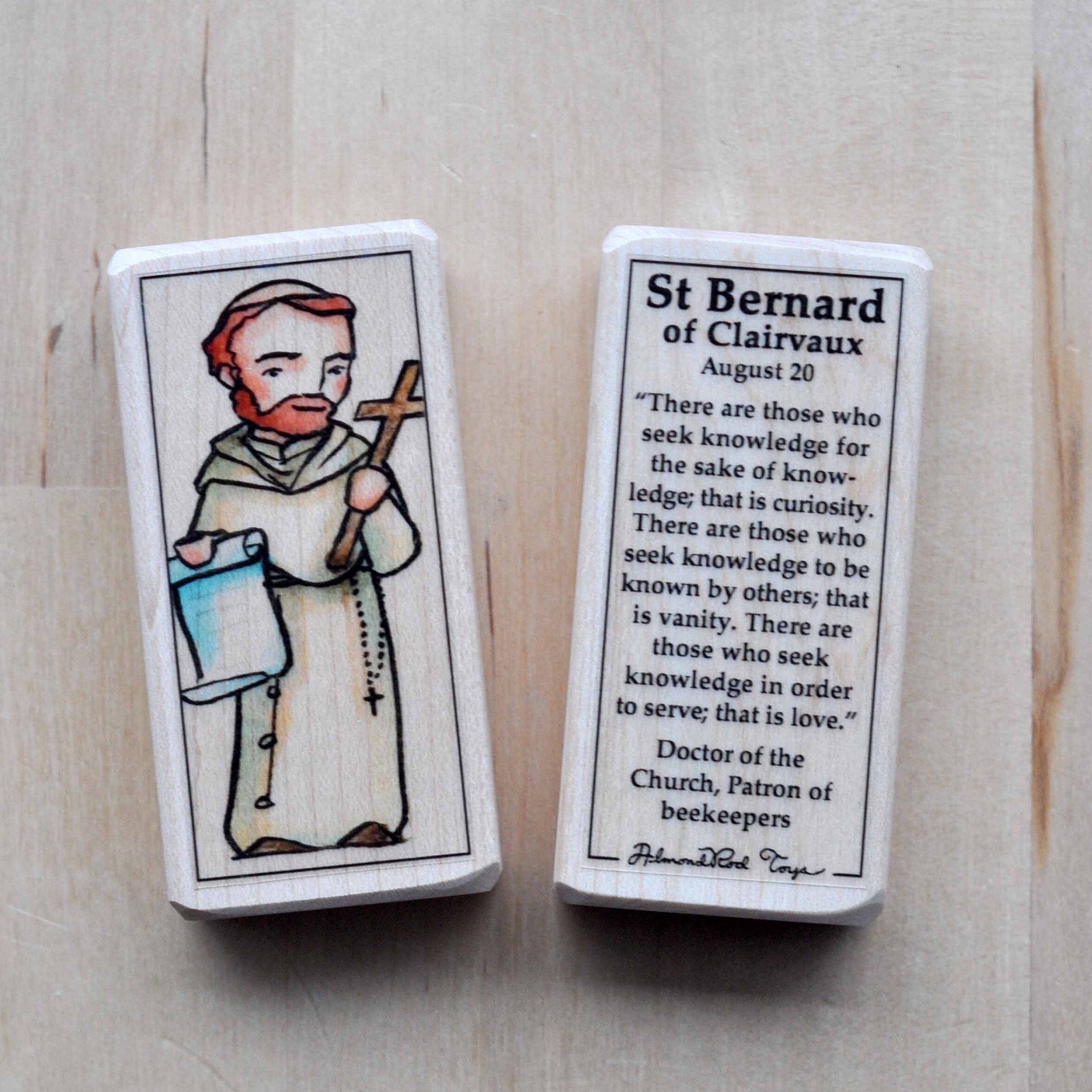 Bernard of Clairvaux // Patron Saint Block