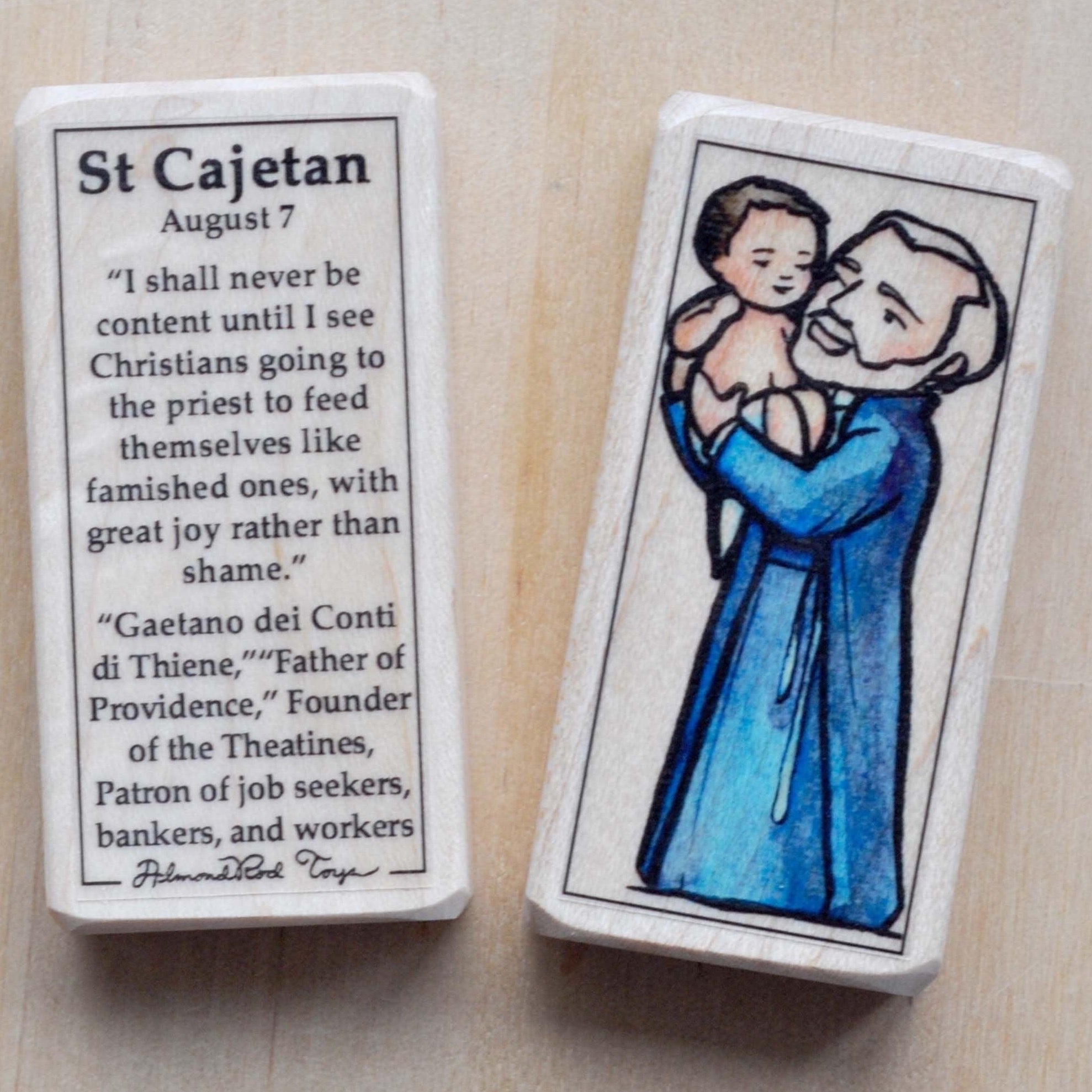 Cajetan // Patron Saint Block