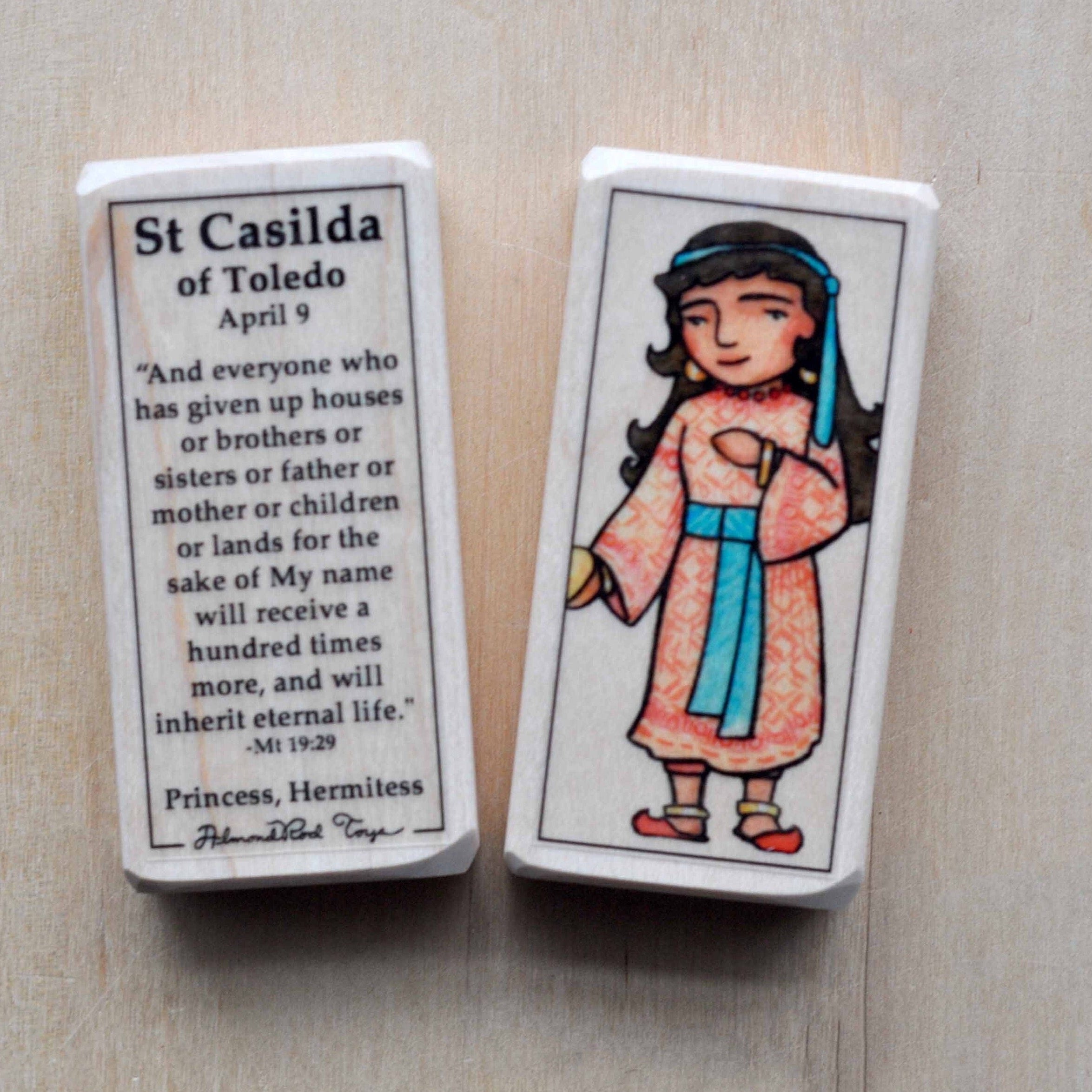 Casilda // Patron Saint Block