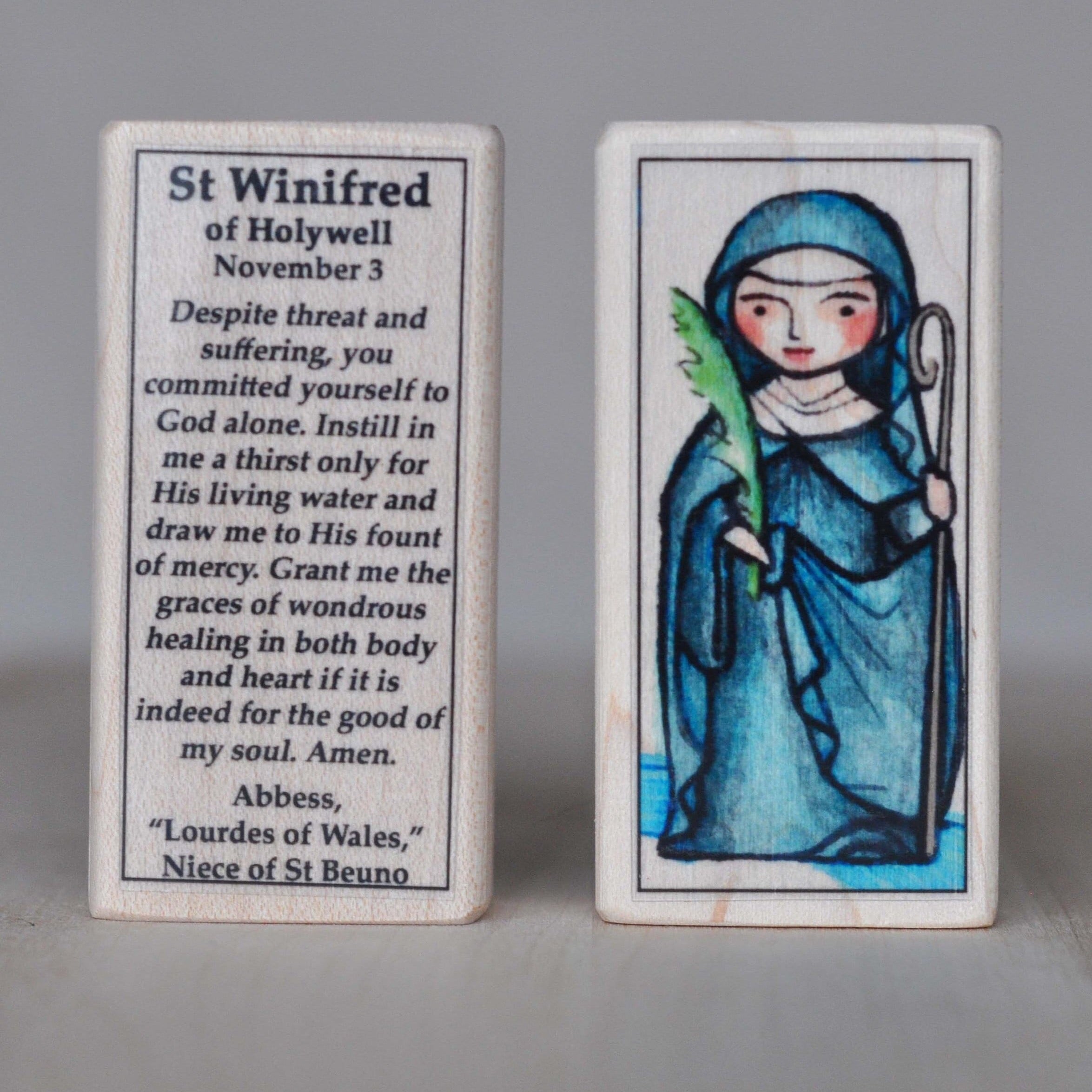 Winifred // Patron Saint Block