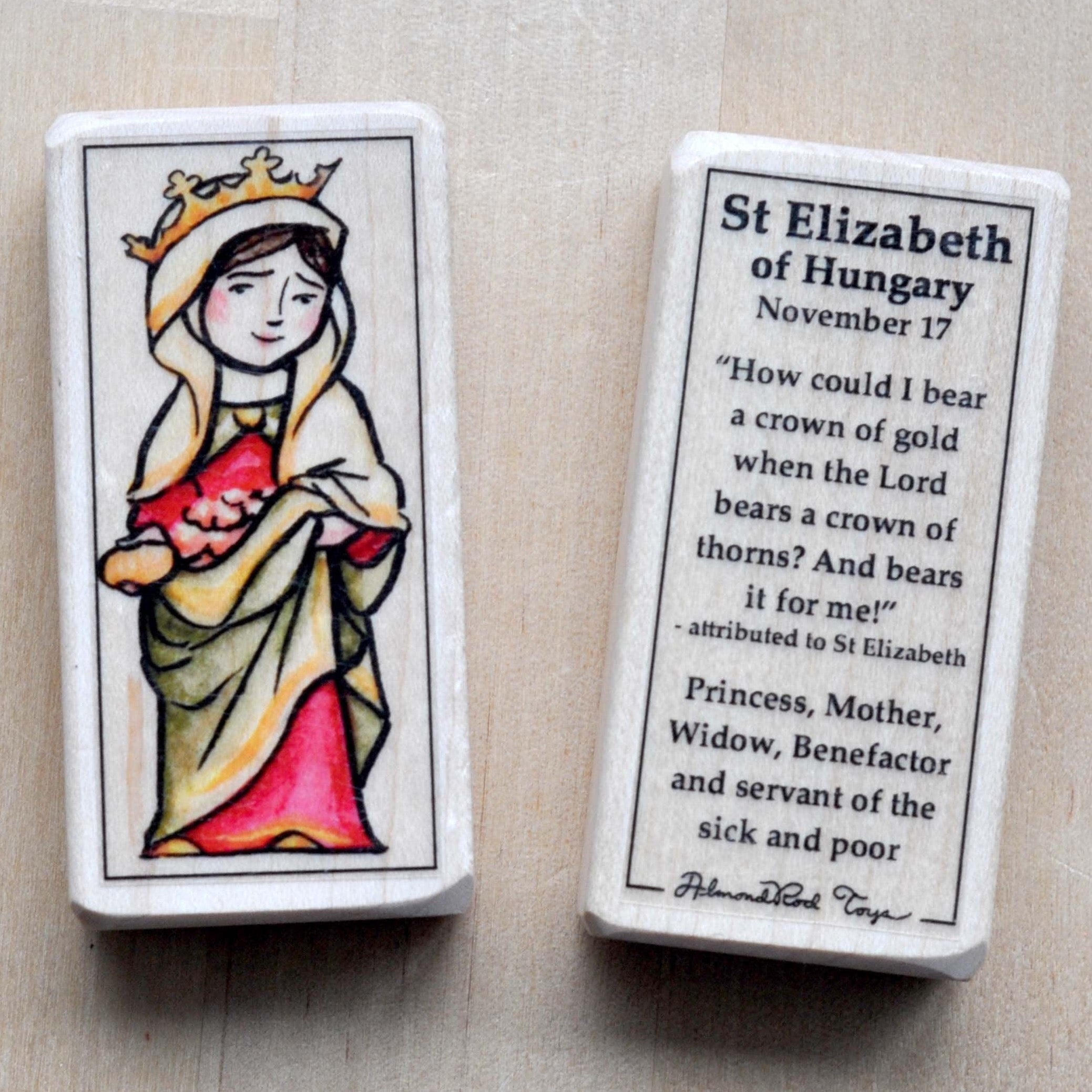 Elizabeth of Hungary // Patron Saint Block