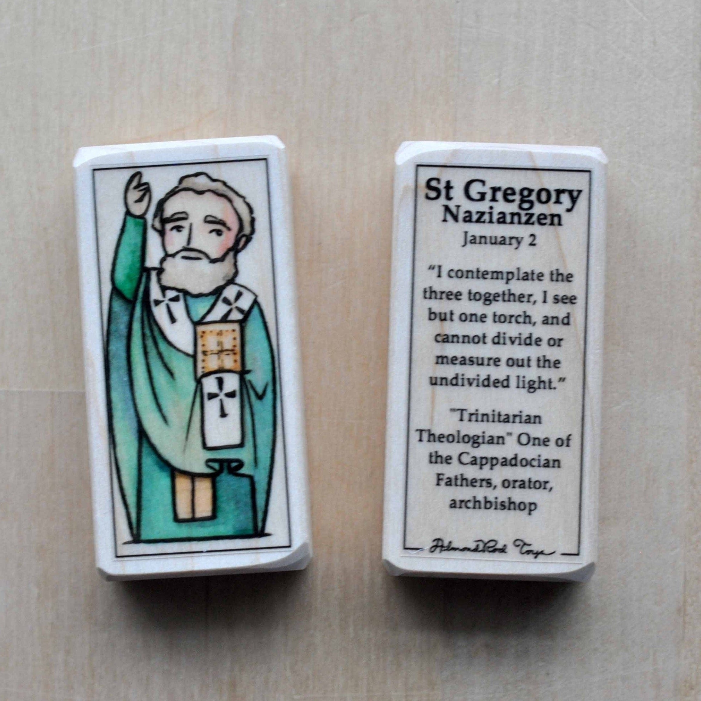Gregory Nazianzen // Patron Saint Block