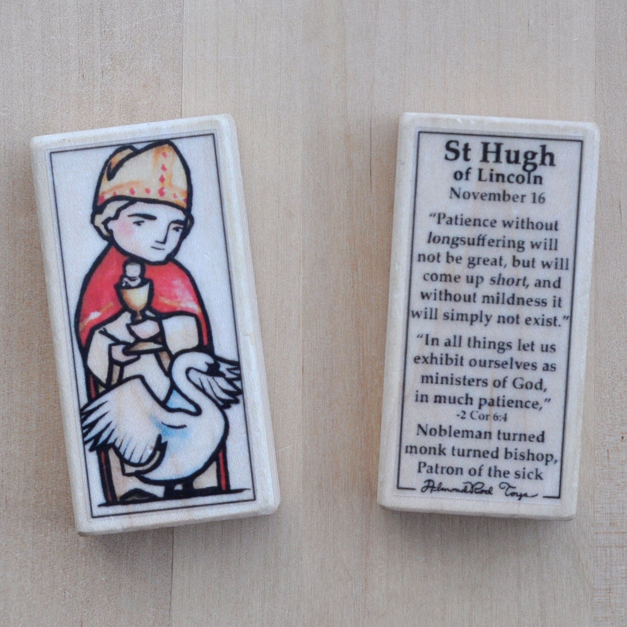 Hugh of Lincoln // Patron Saint Block
