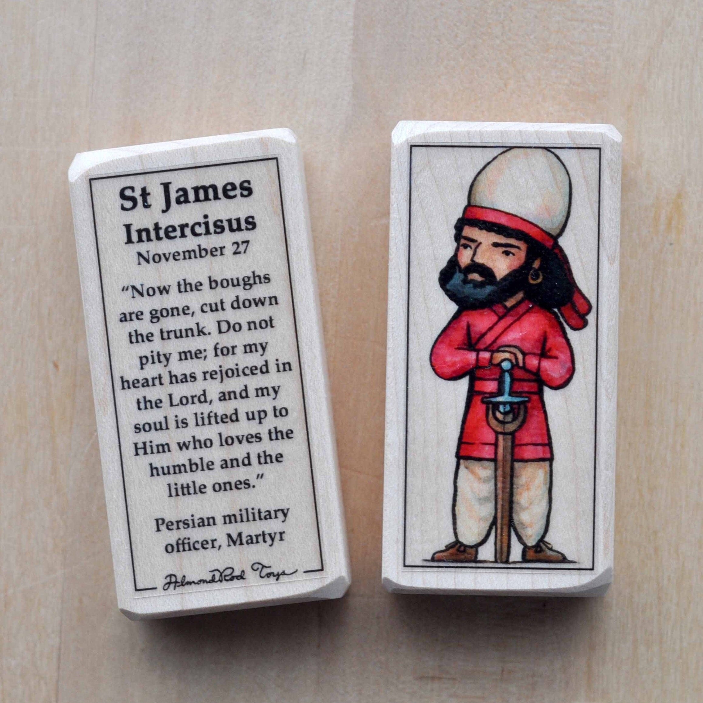 James Intercisus // Patron Saint Block