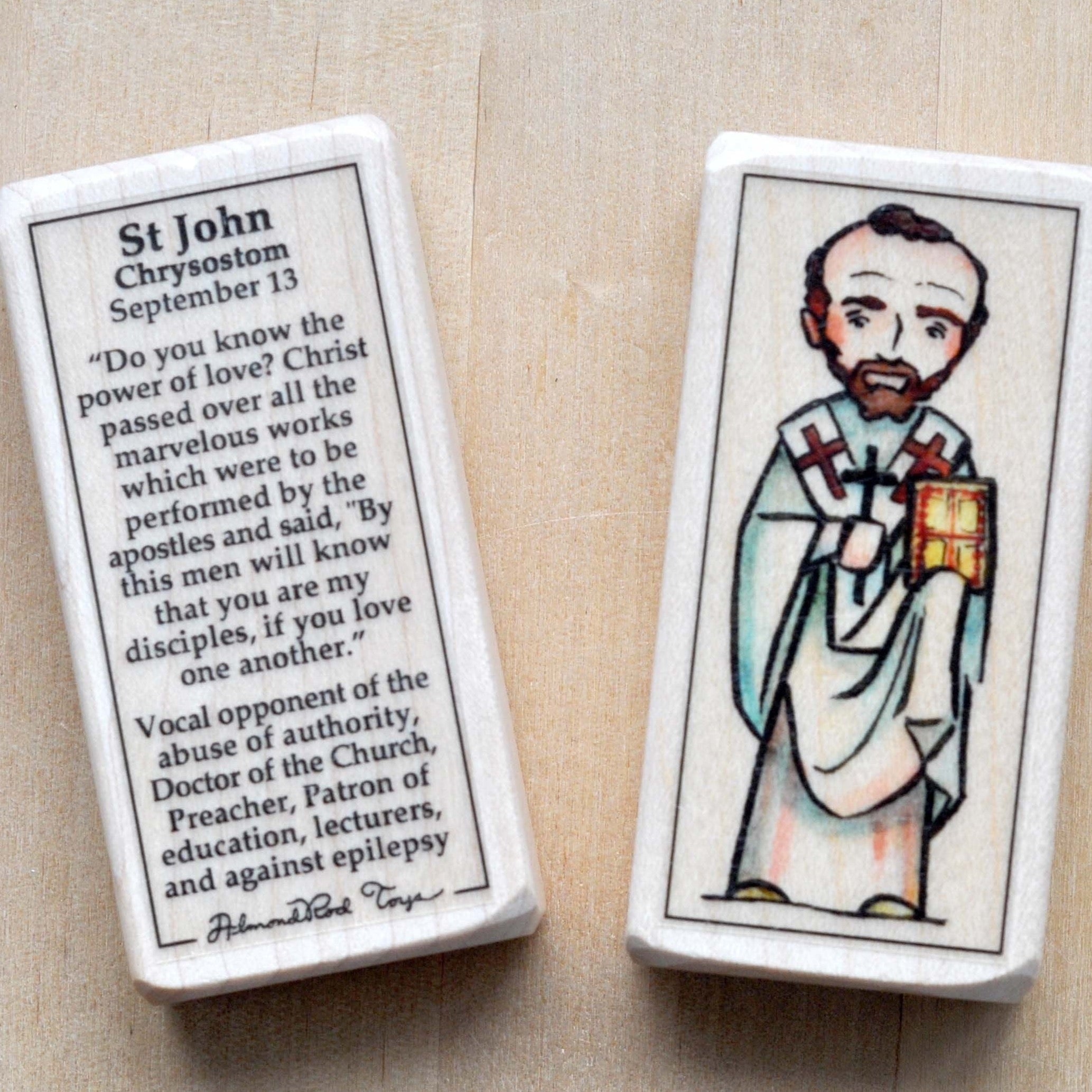 John Chrysostom // Patron Saint Block