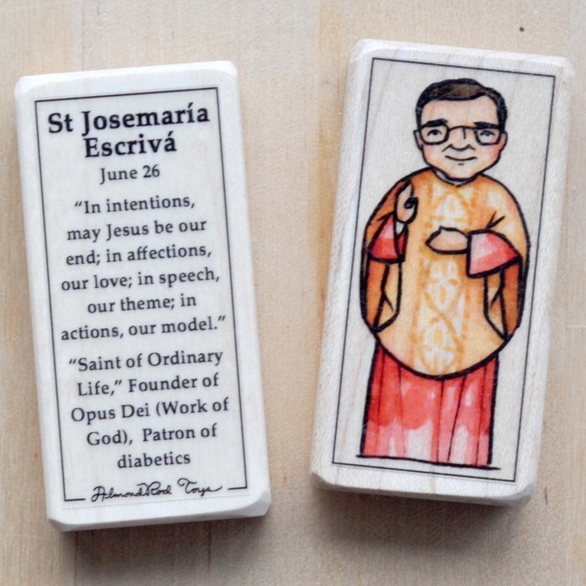 Josemaria Escriva // Patron Saint Block