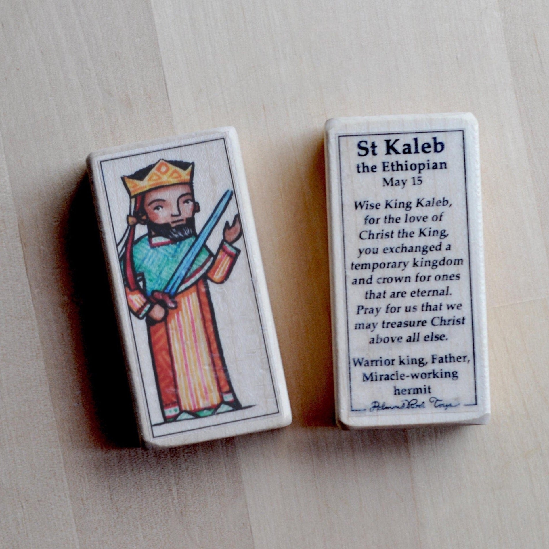 Kaleb // Patron Saint Block