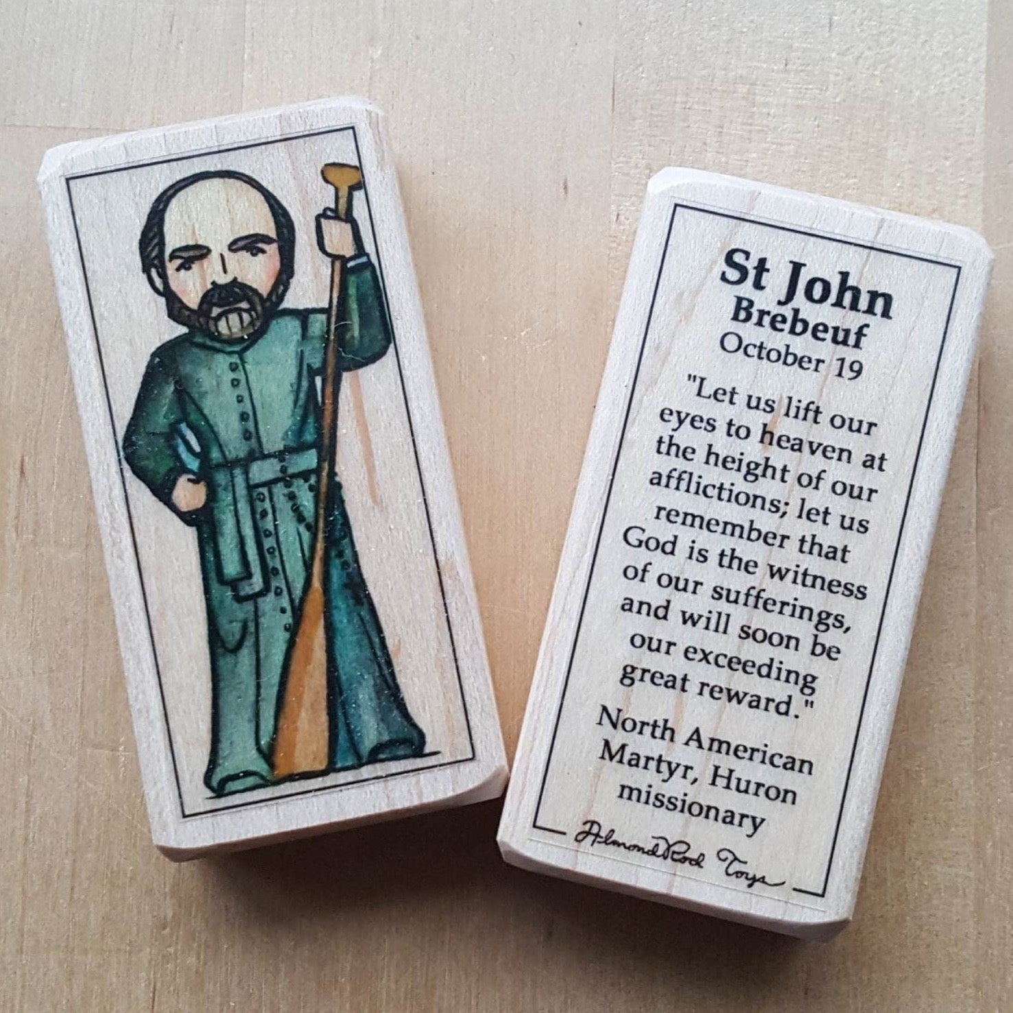 John Brebeuf // Patron Saint Block