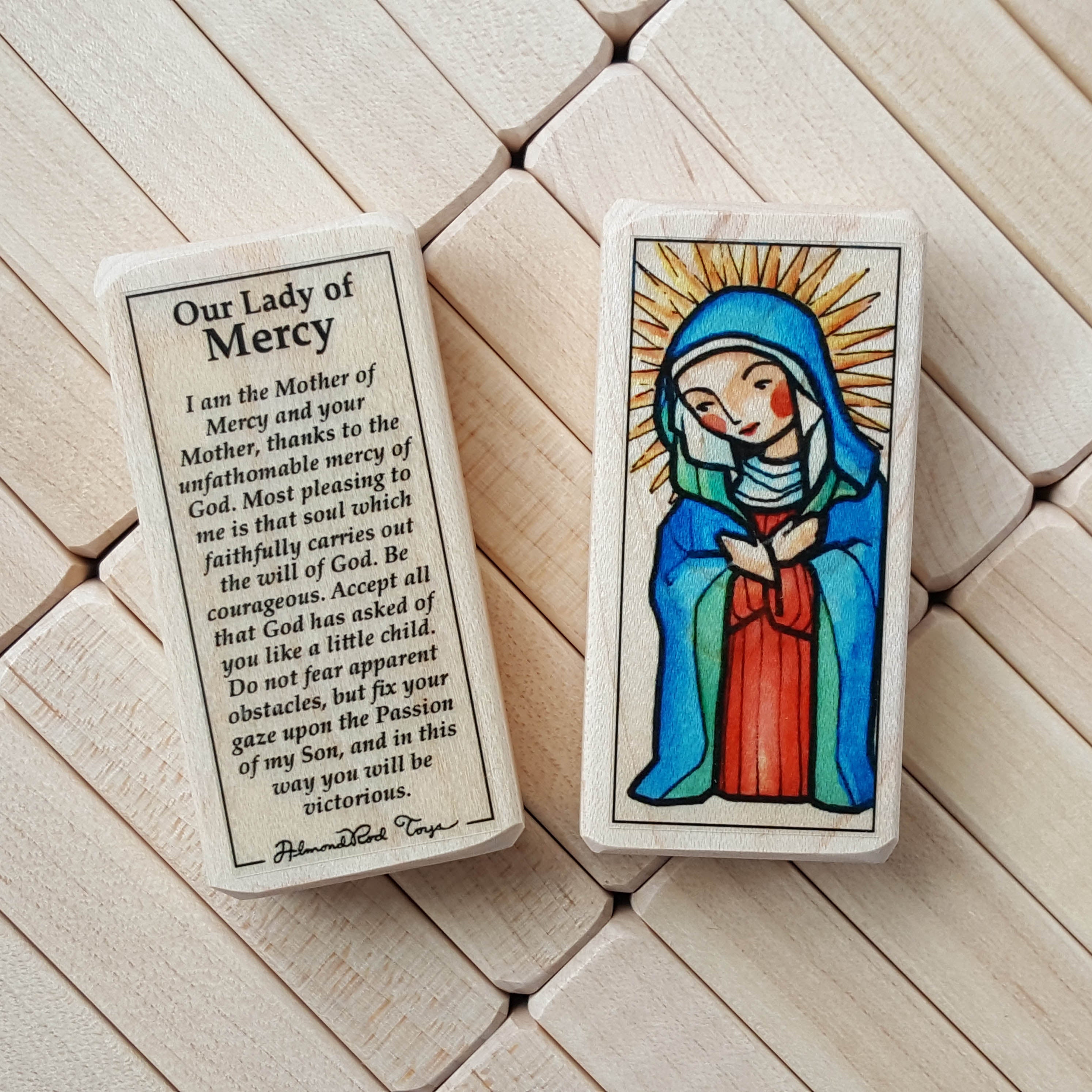 Our Lady of Mercy // Patron Saint Block