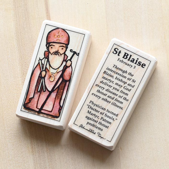 Blaise Patron Saint Block