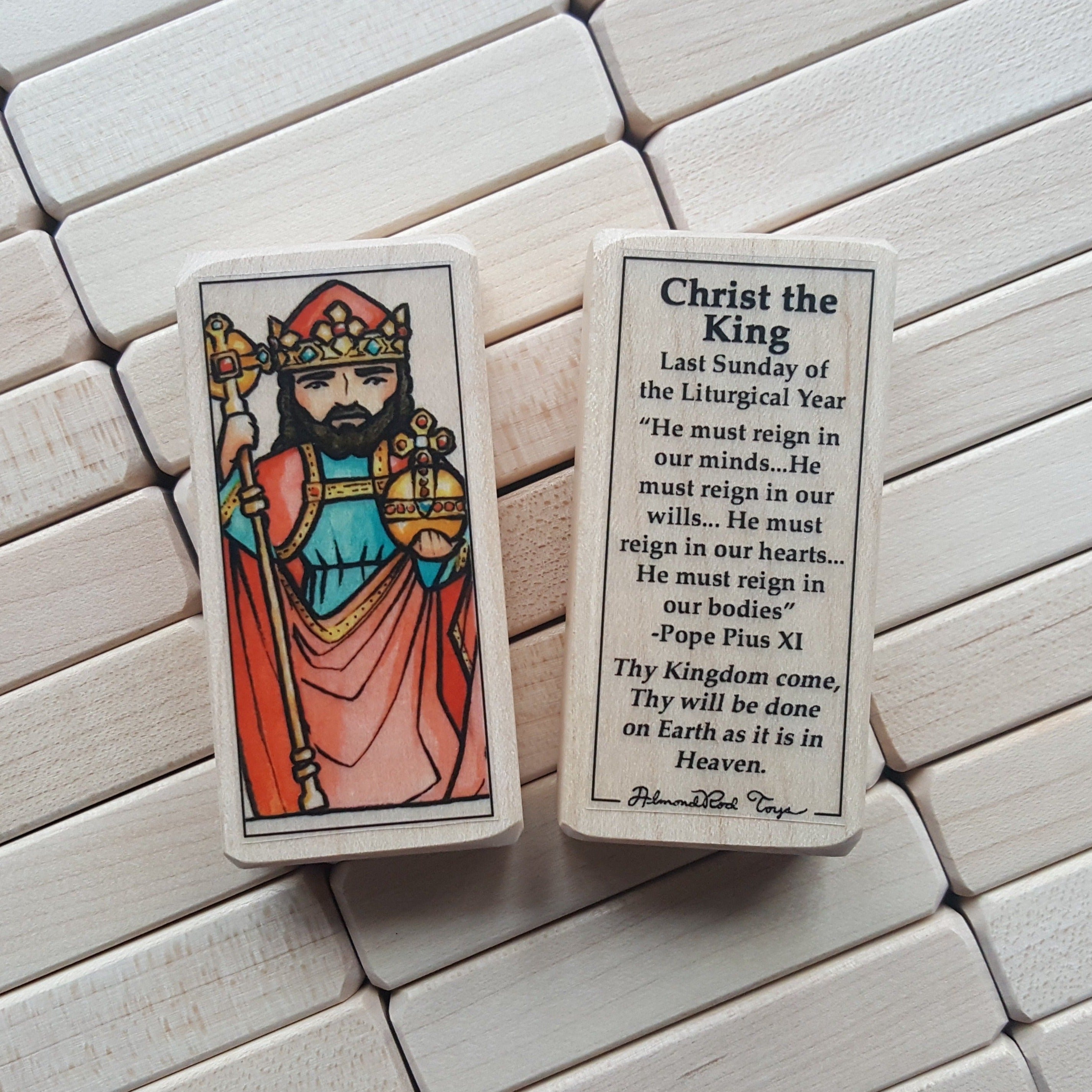 Christ the King// Patron Saint Block