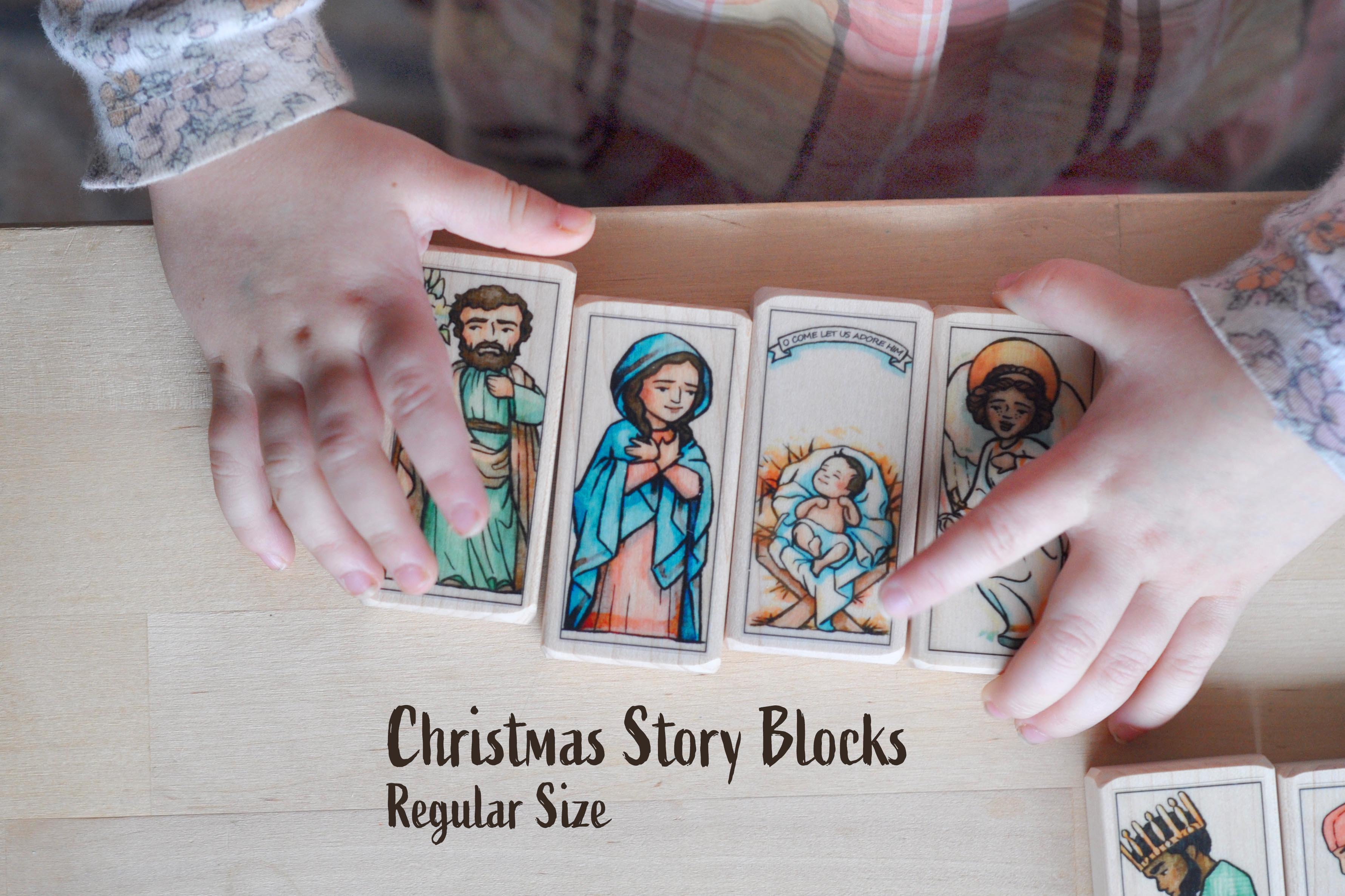 NEW Christmas Story BIG Block Set // Heavy Duty Nativity for all ages