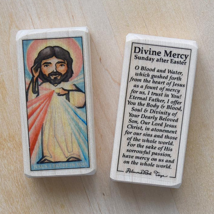 Jesus, Divine Mercy Patron Saint Block