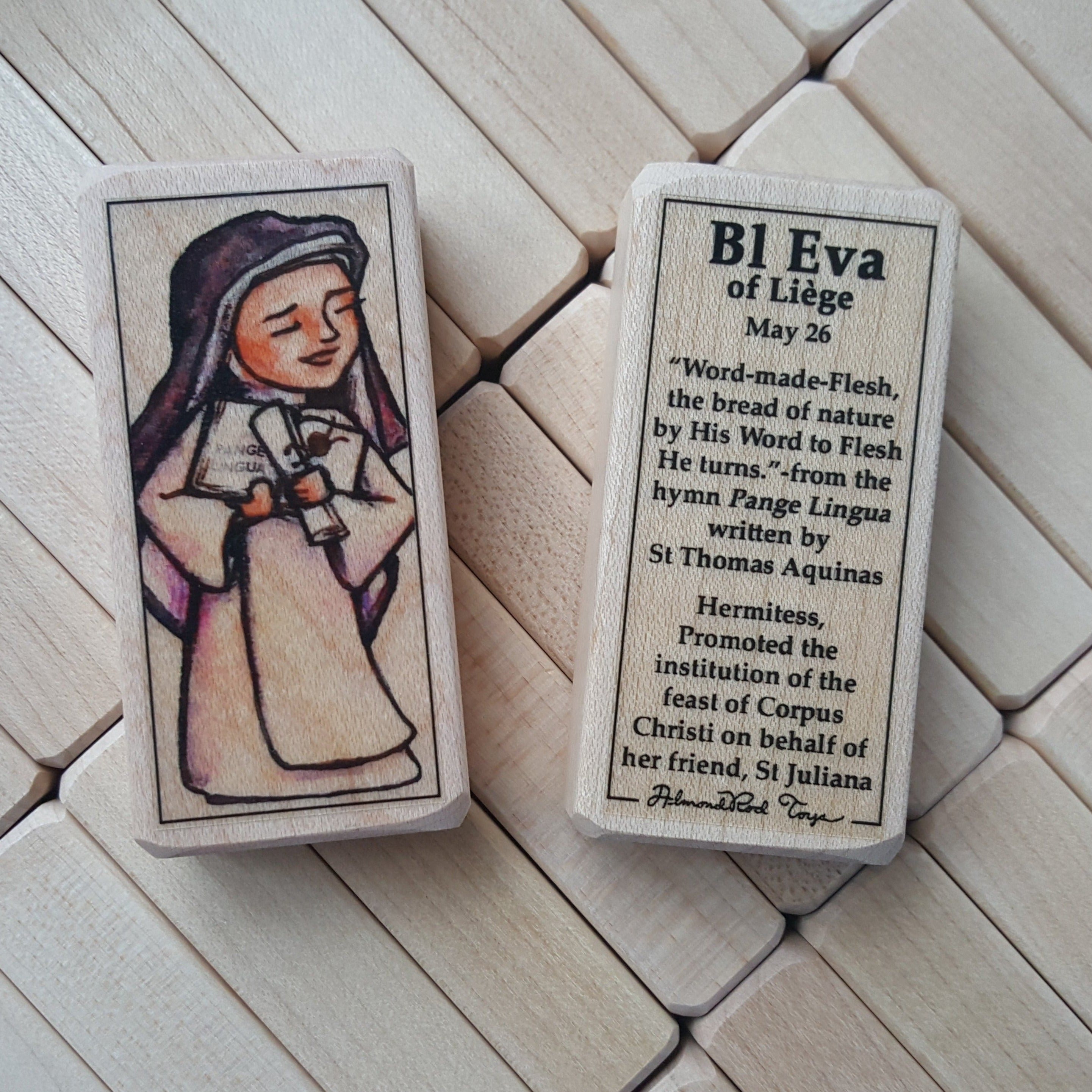Eva of Liege // Patron Saint Block
