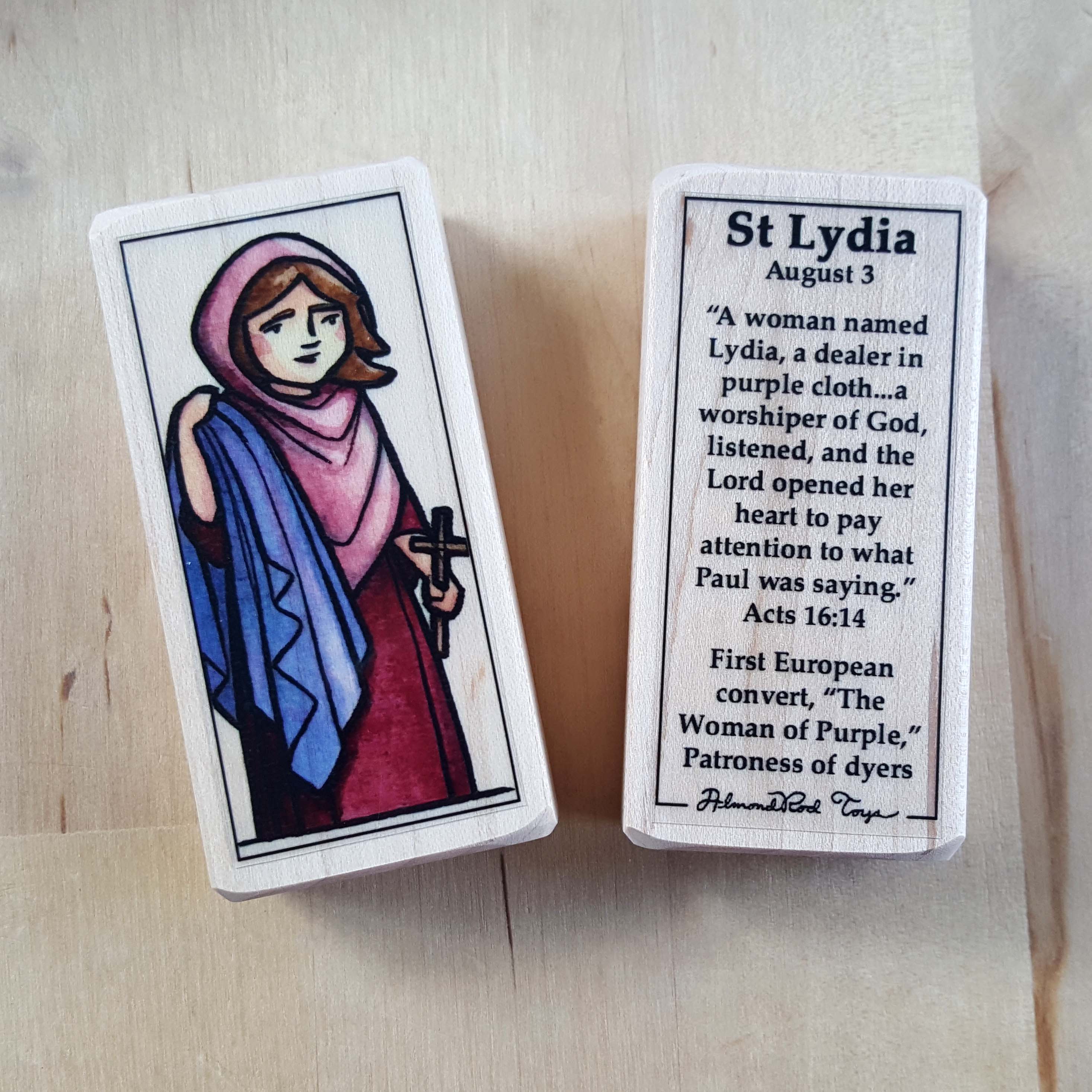 Lydia // Patron Saint Block