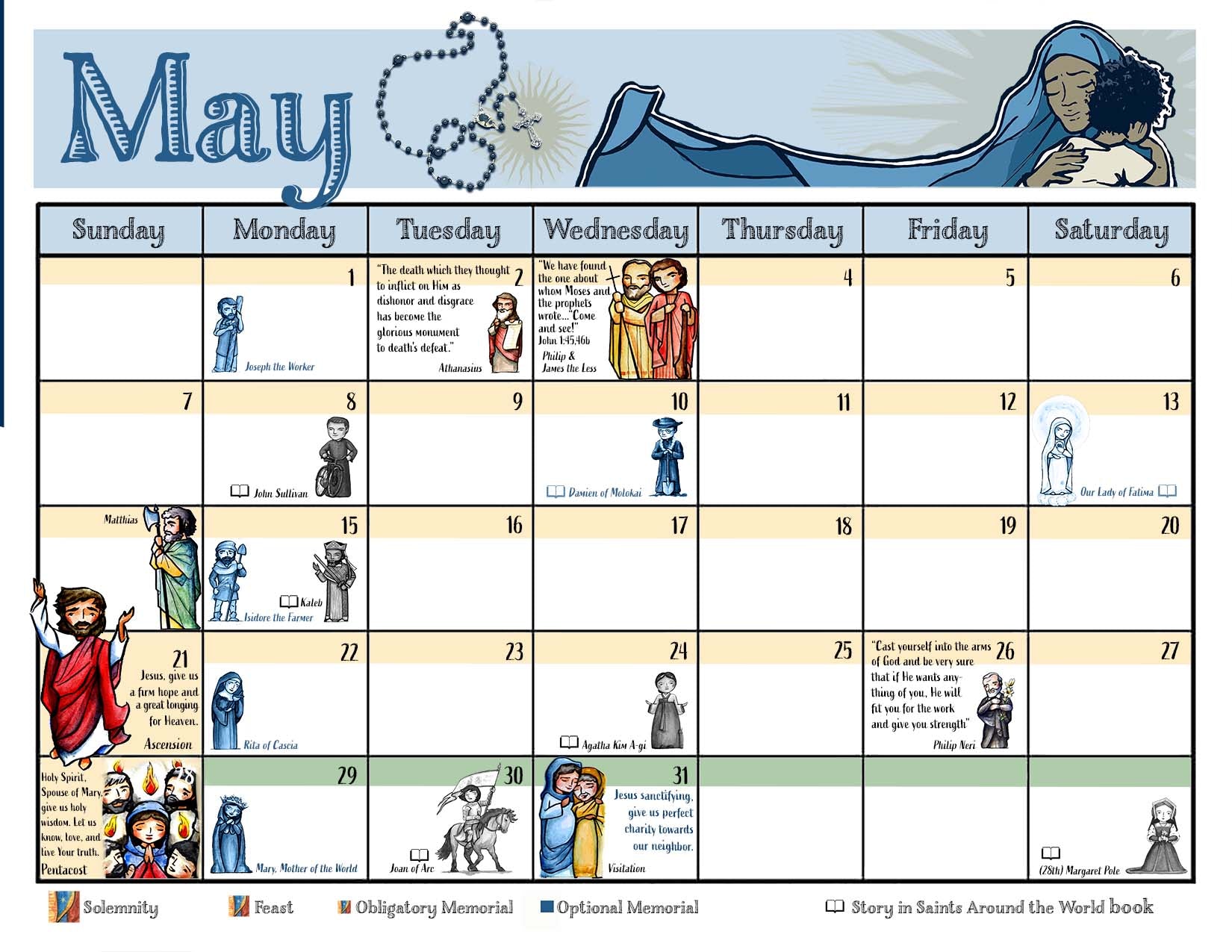 May 2023 Free Calendar Download