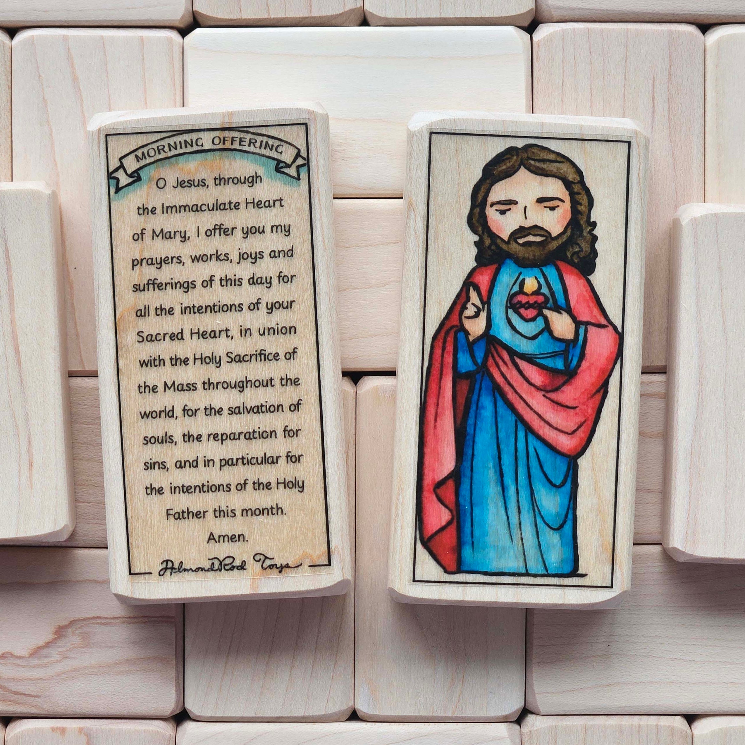 NEW Prayer BIG Blocks // Help Little Ones Memorize these Important Prayers // Reg Retail $19 each