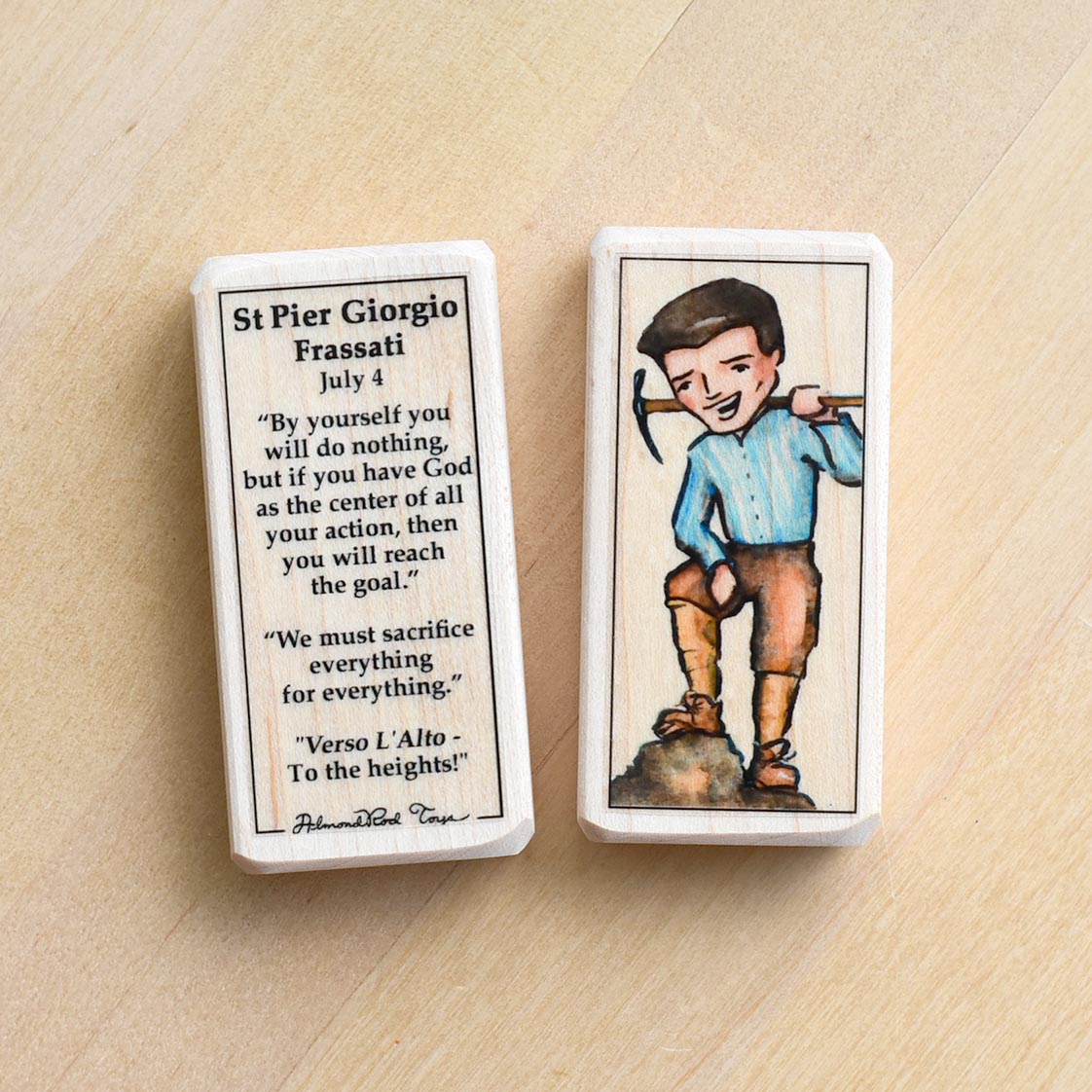 Pier Giorgio Frassati Patron Saint Block