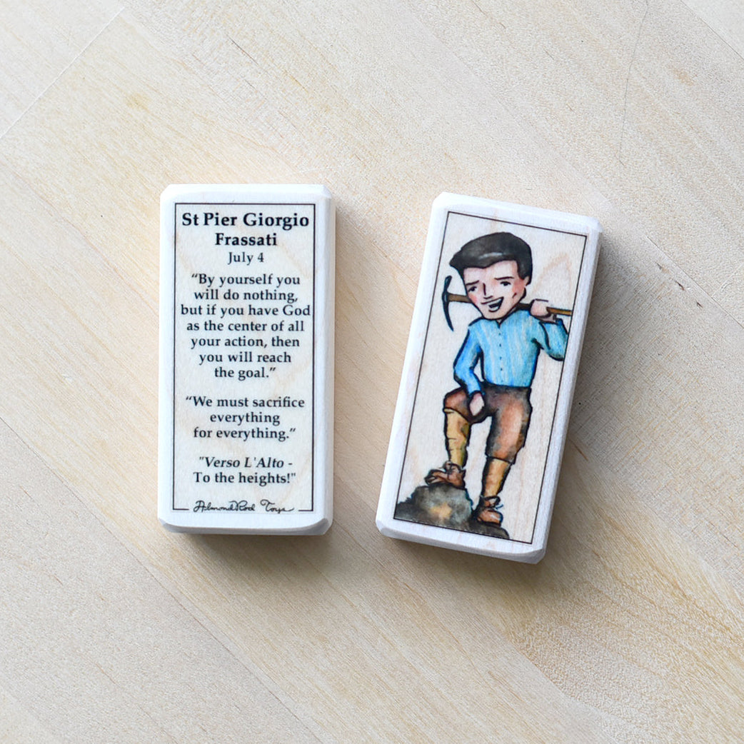Pier Giorgio Frassati Patron Saint Block