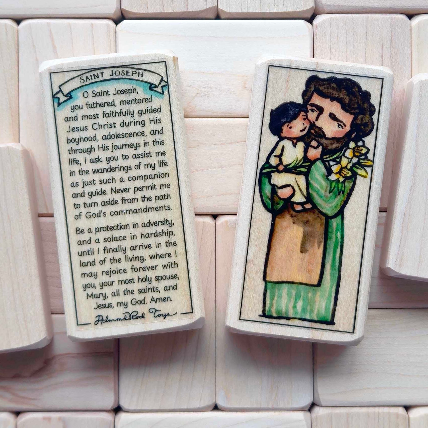 NEW Prayer BIG Blocks // Help Little Ones Memorize these Important Prayers // Reg Retail $19 each