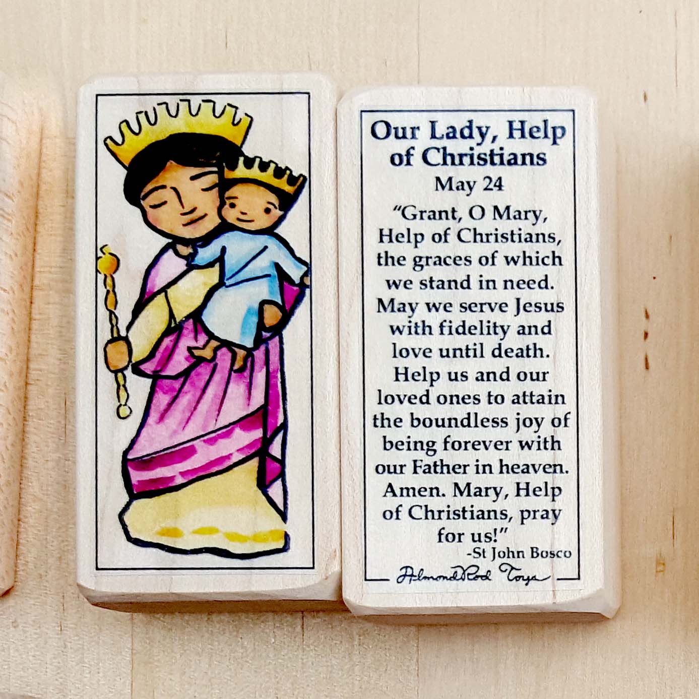 Our Lady Help of Christians // Patron Saint Block