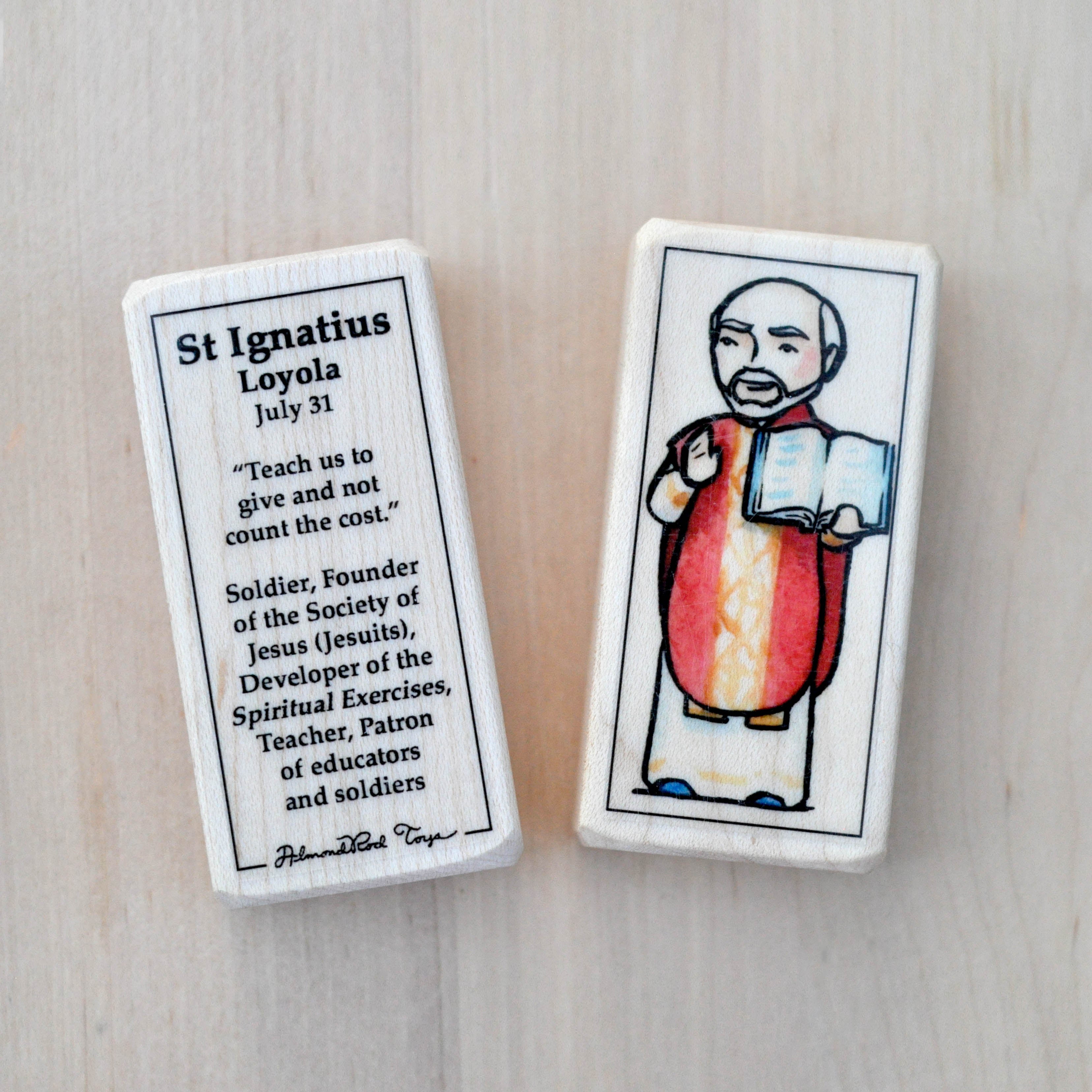 Ignatius Loyola // Patron Saint Block