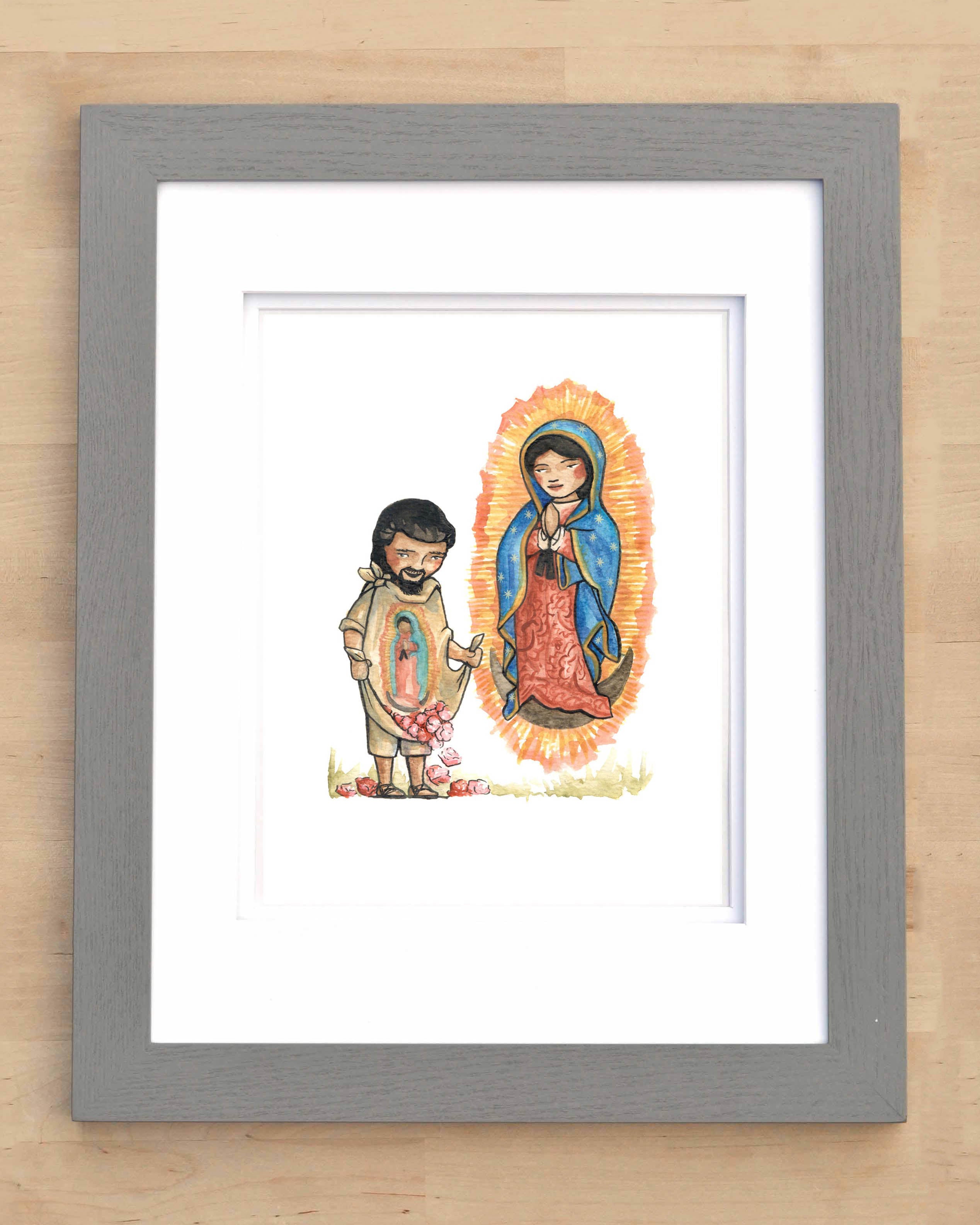 Juan Diego and Our Lady of Guadalupe // Print
