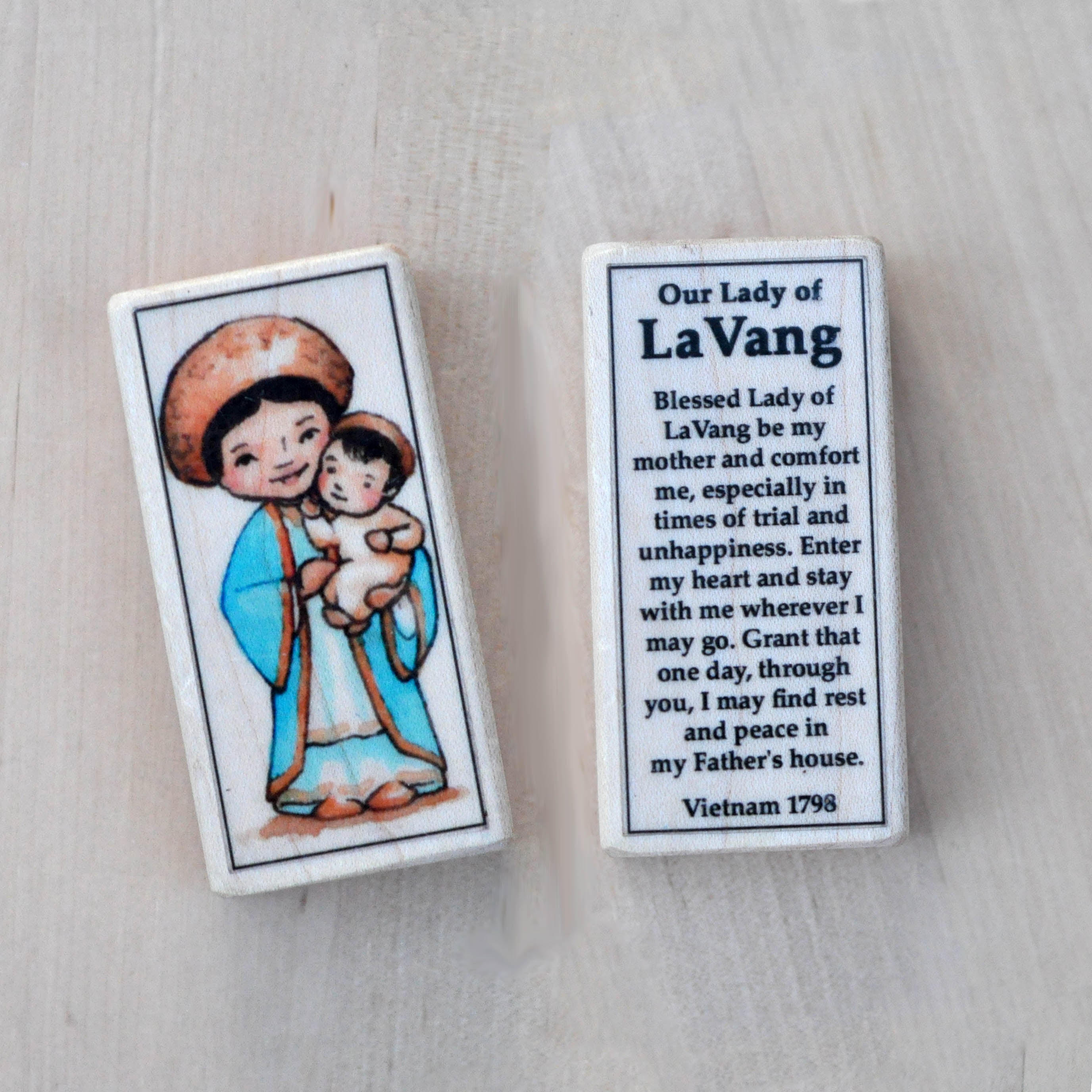 Our Lady of La Vang // Patron Saint Block