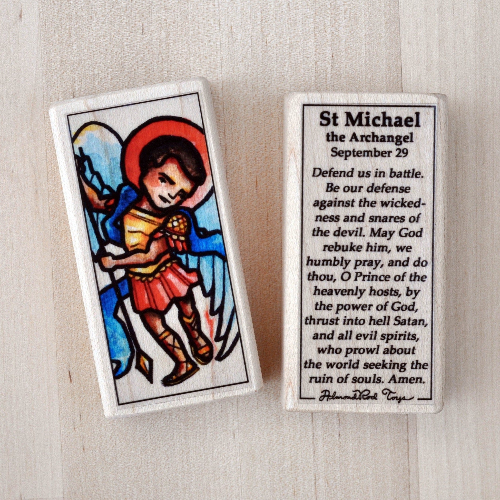 Michael the Archangel // Patron Saint Block
