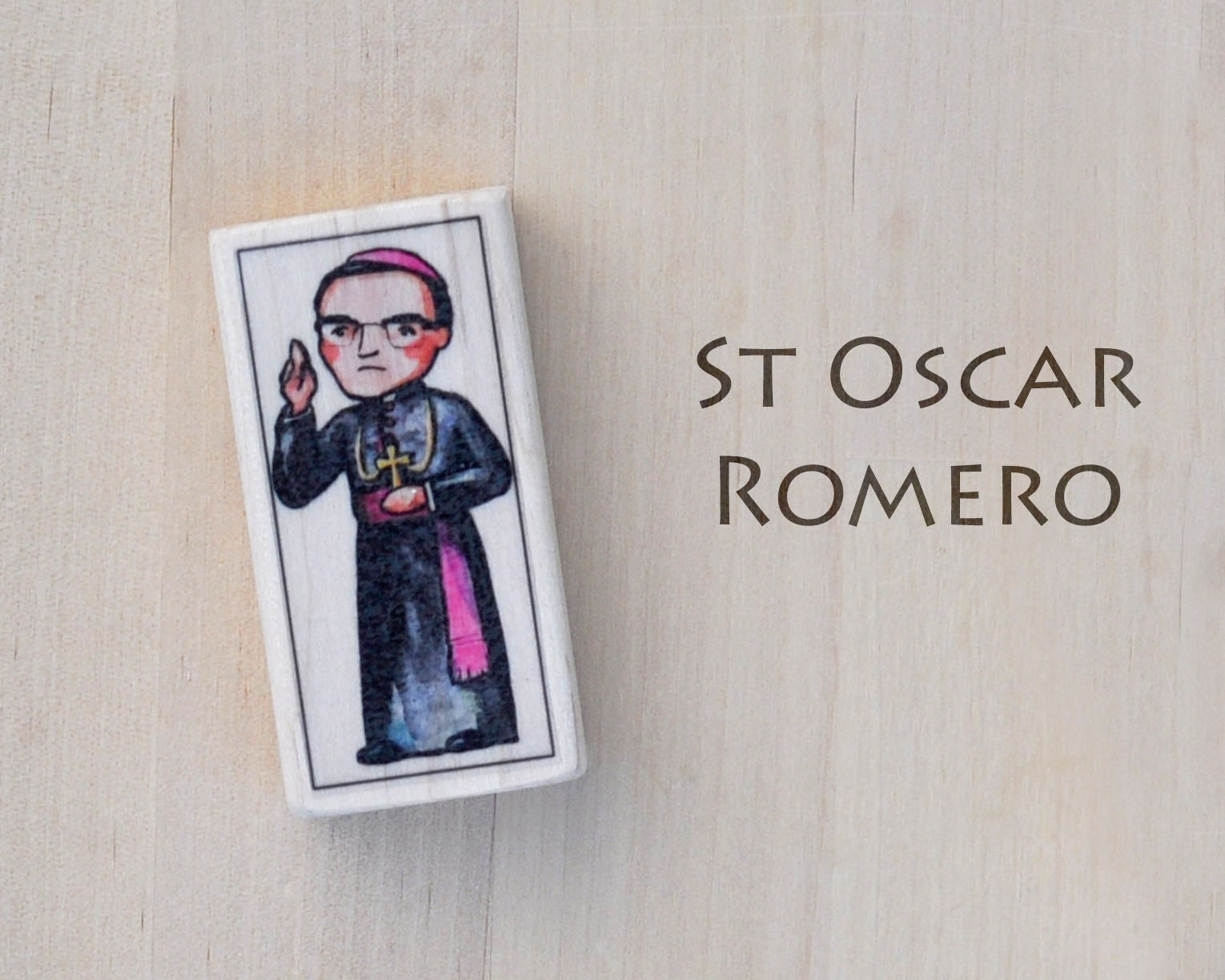 Oscar Romero // Patron Saint Block