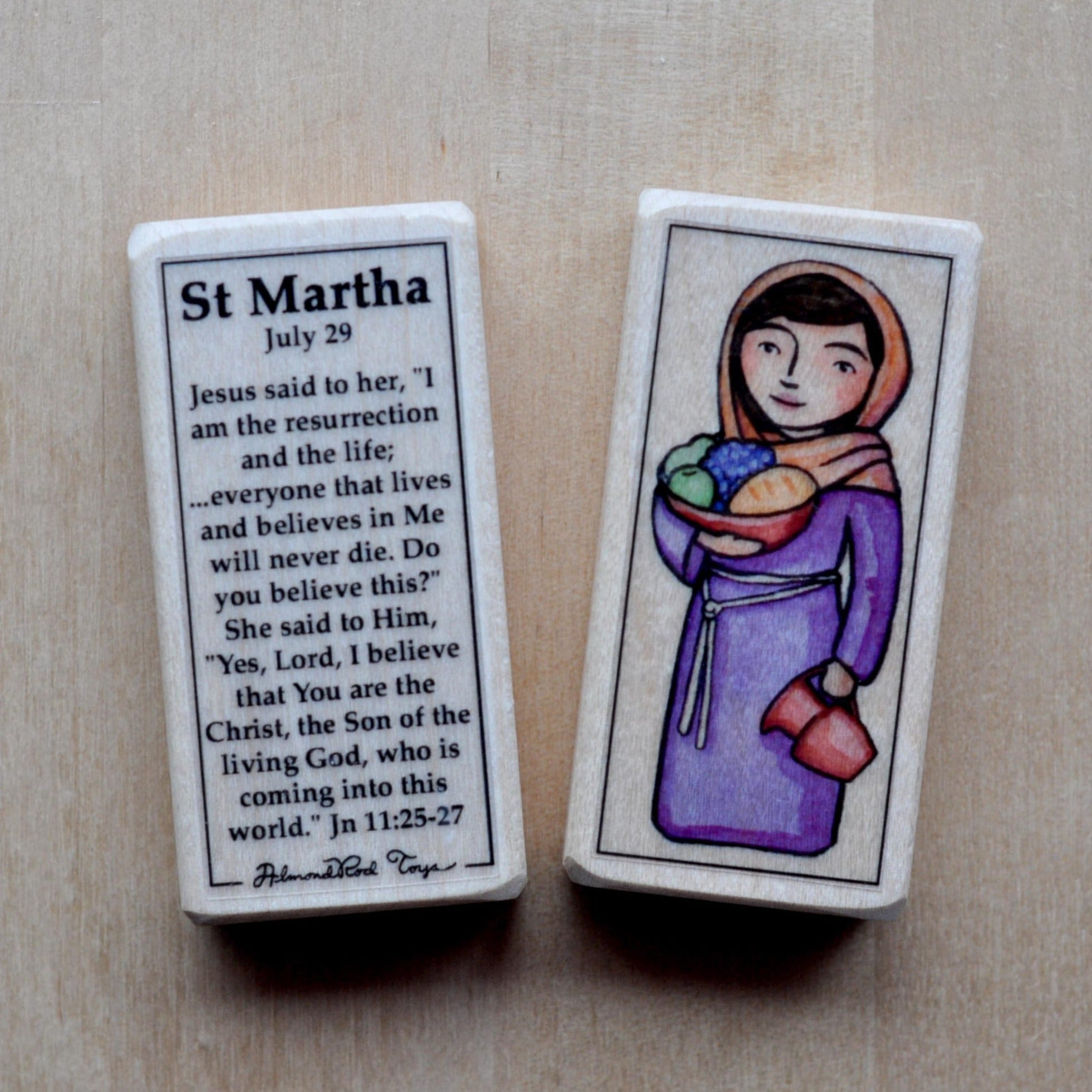 Martha // Patron Saint Block