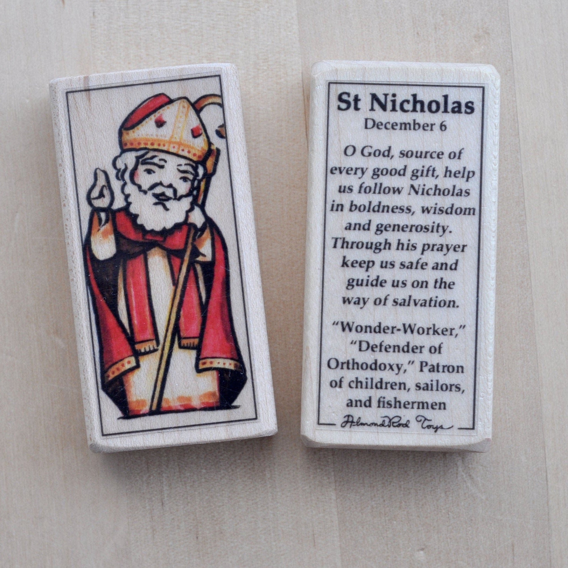 Nicholas // Patron Saint Block