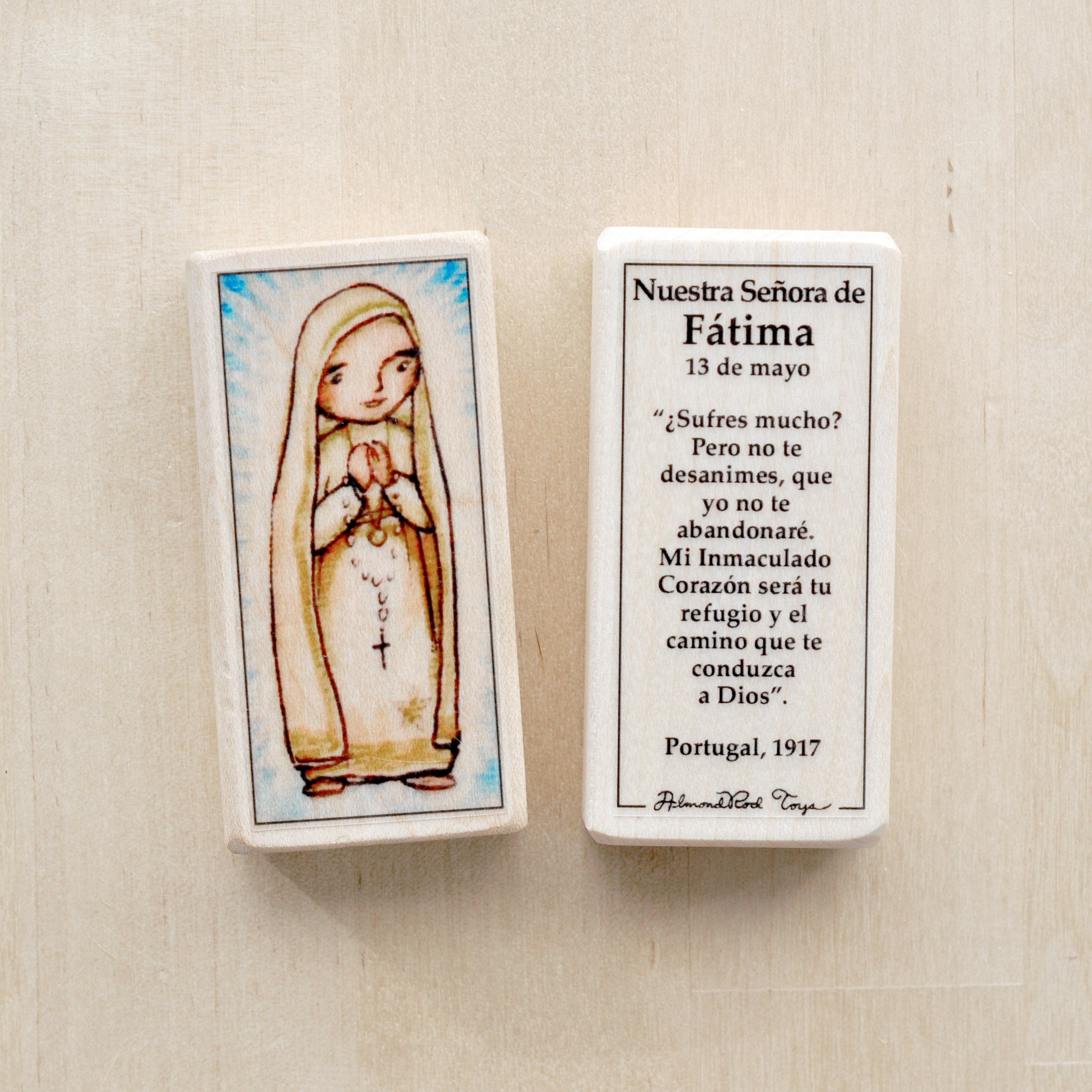 Our Lady of Fatima - Spanish // Patron Saint block