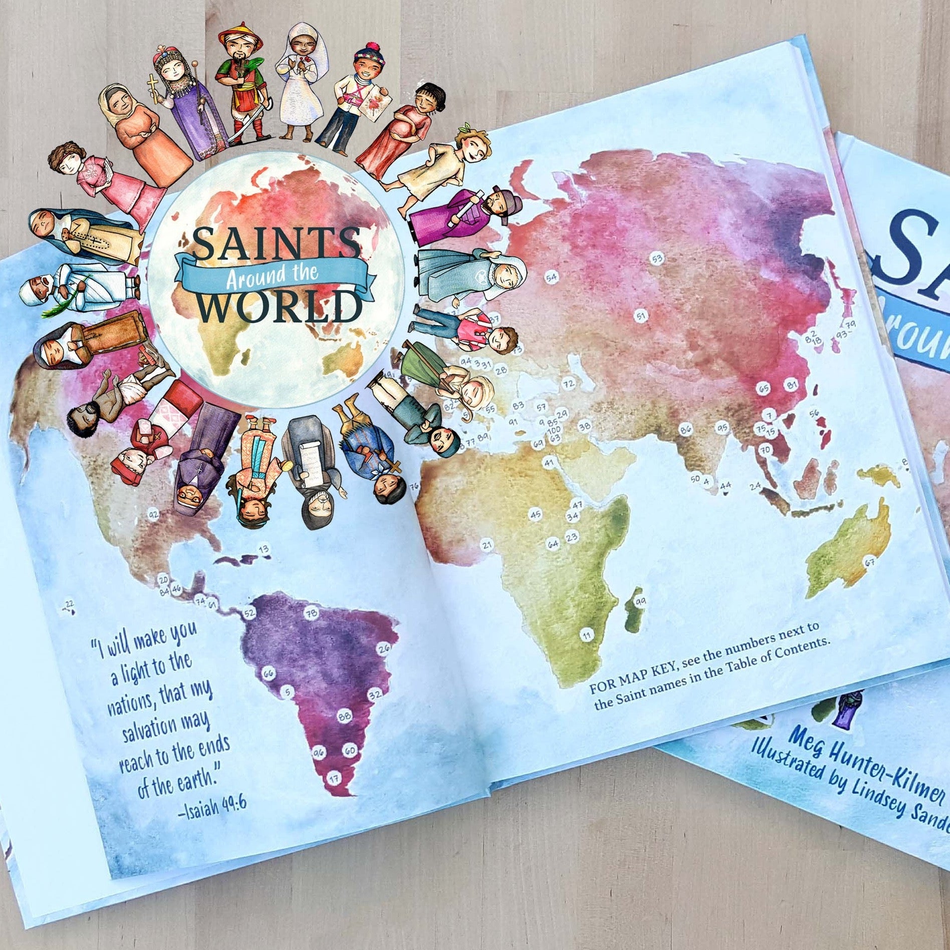 Saints Around the World Book Gift Set