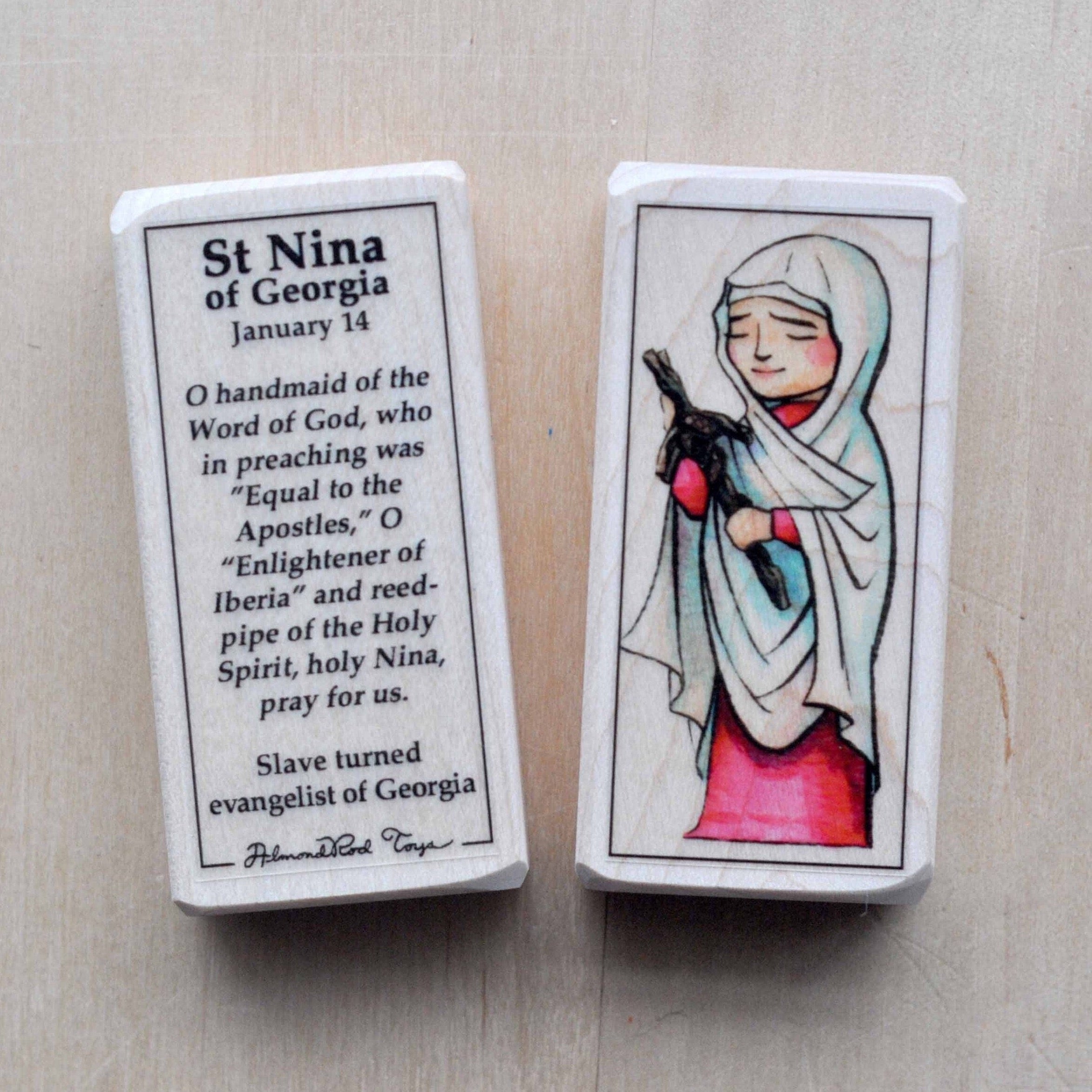 Nina of Georgia // Patron Saint Block