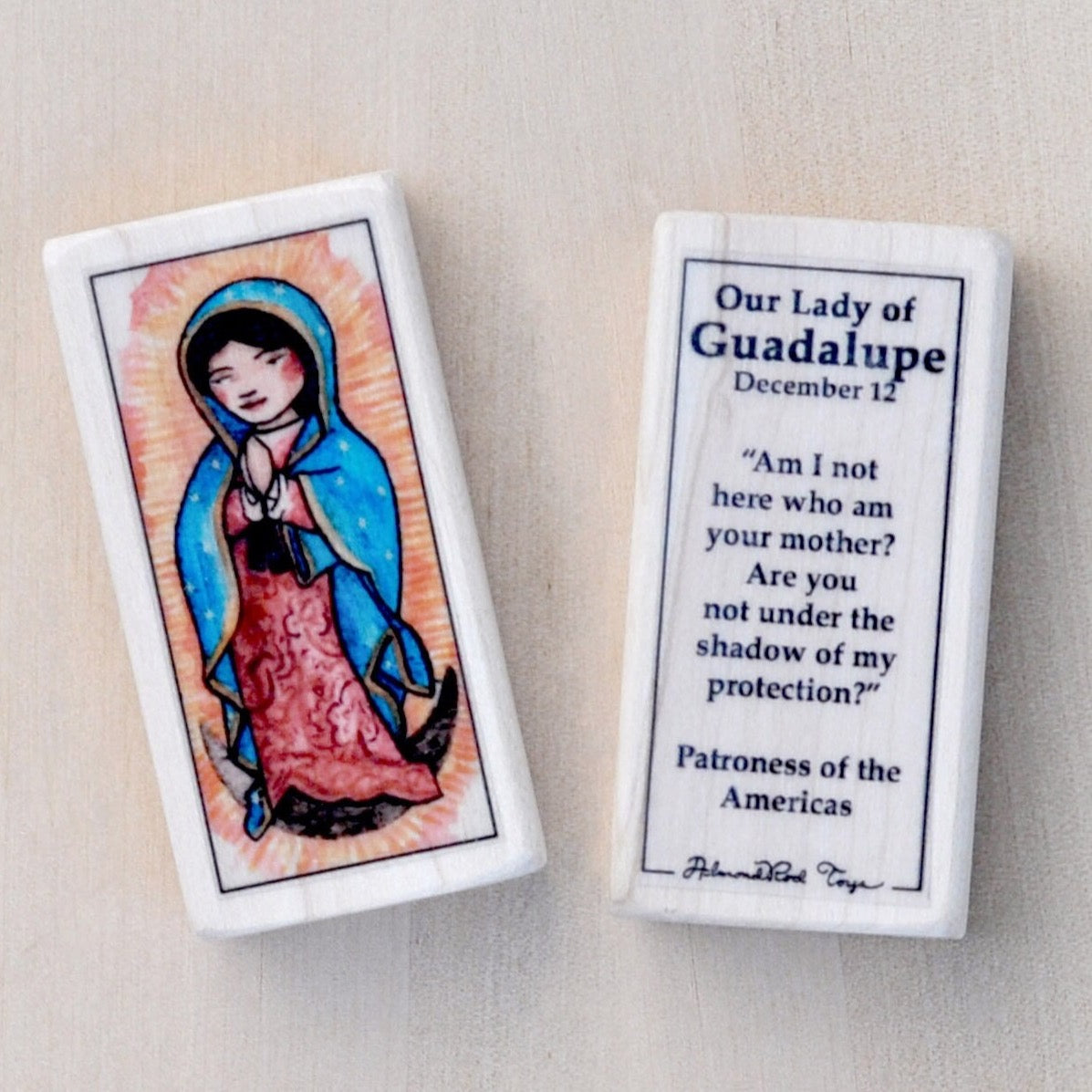 Our Lady of Guadalupe // Patron Saint Block