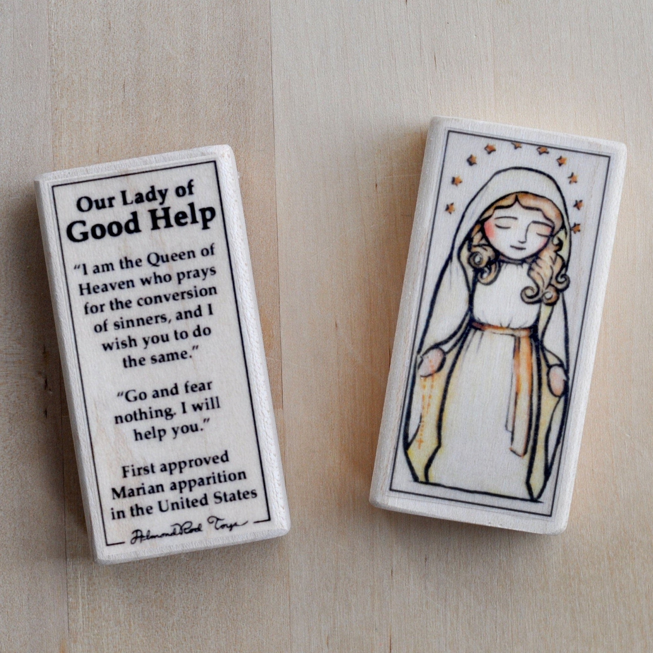 Our Lady of Good Help // Patron Saint Block
