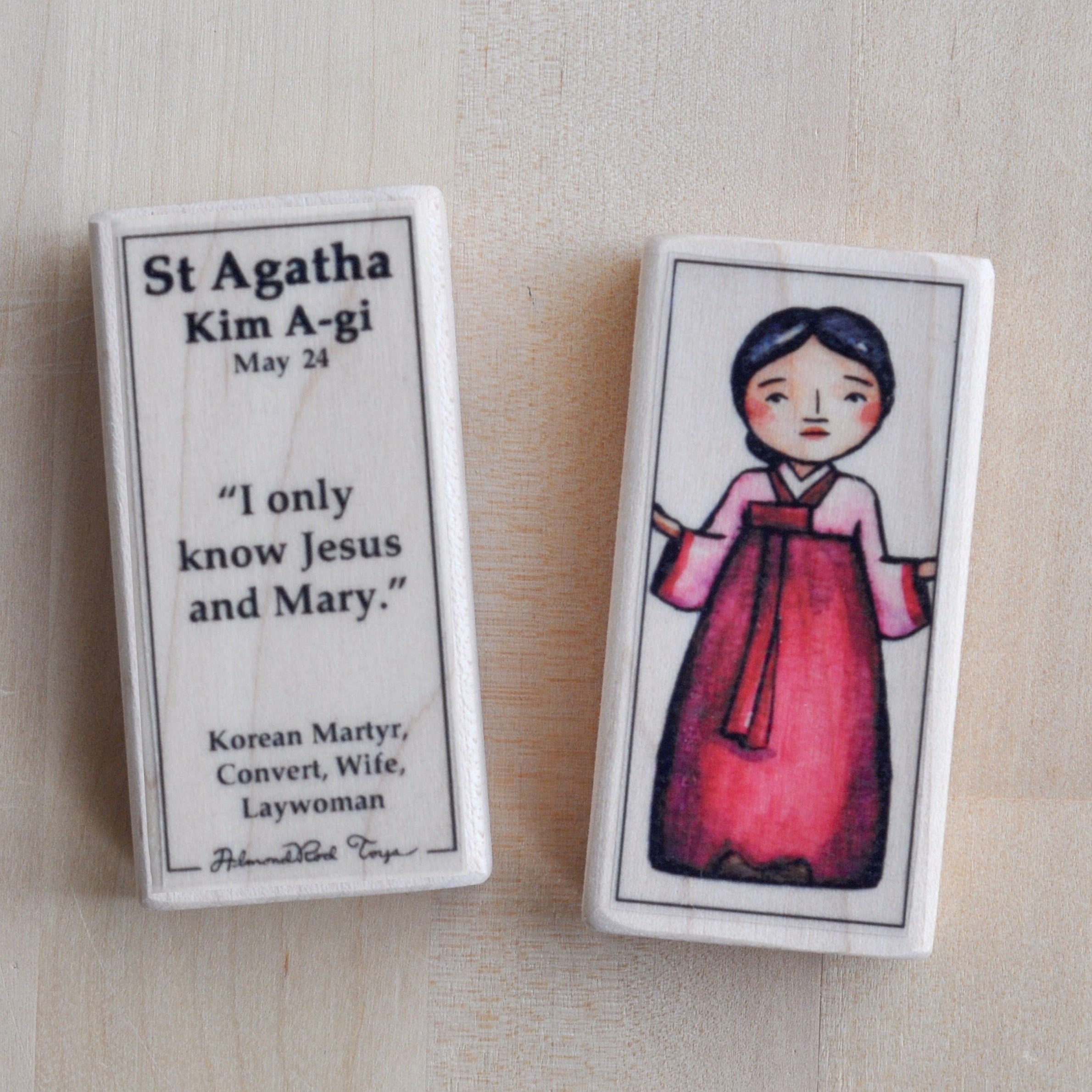 Agatha Kim A-gi // Patron Saint Block