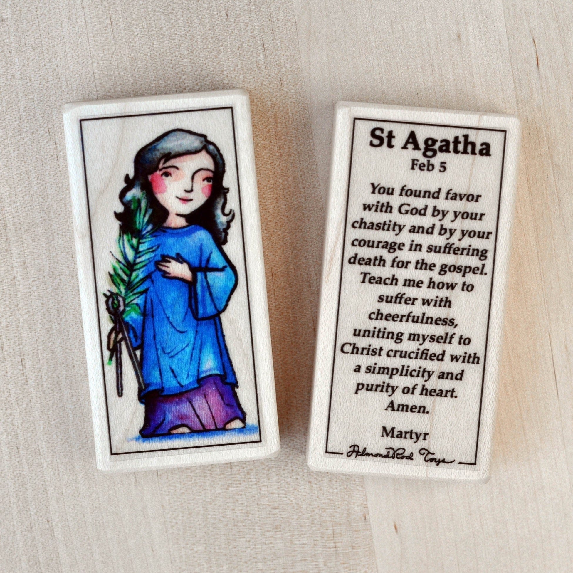 Agatha // Patron Saint Block