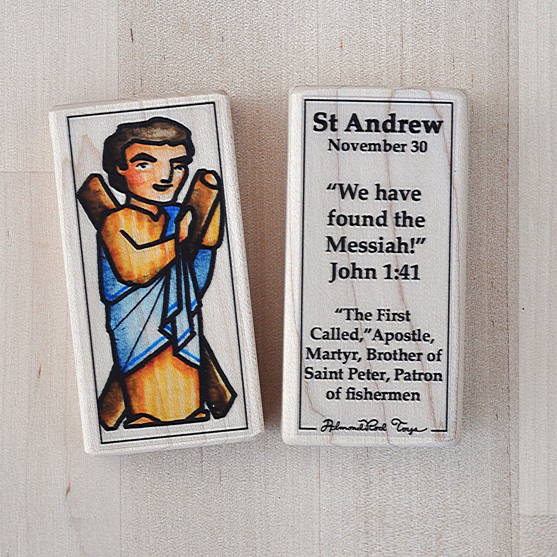 Andrew the Apostle // Patron Saint Block