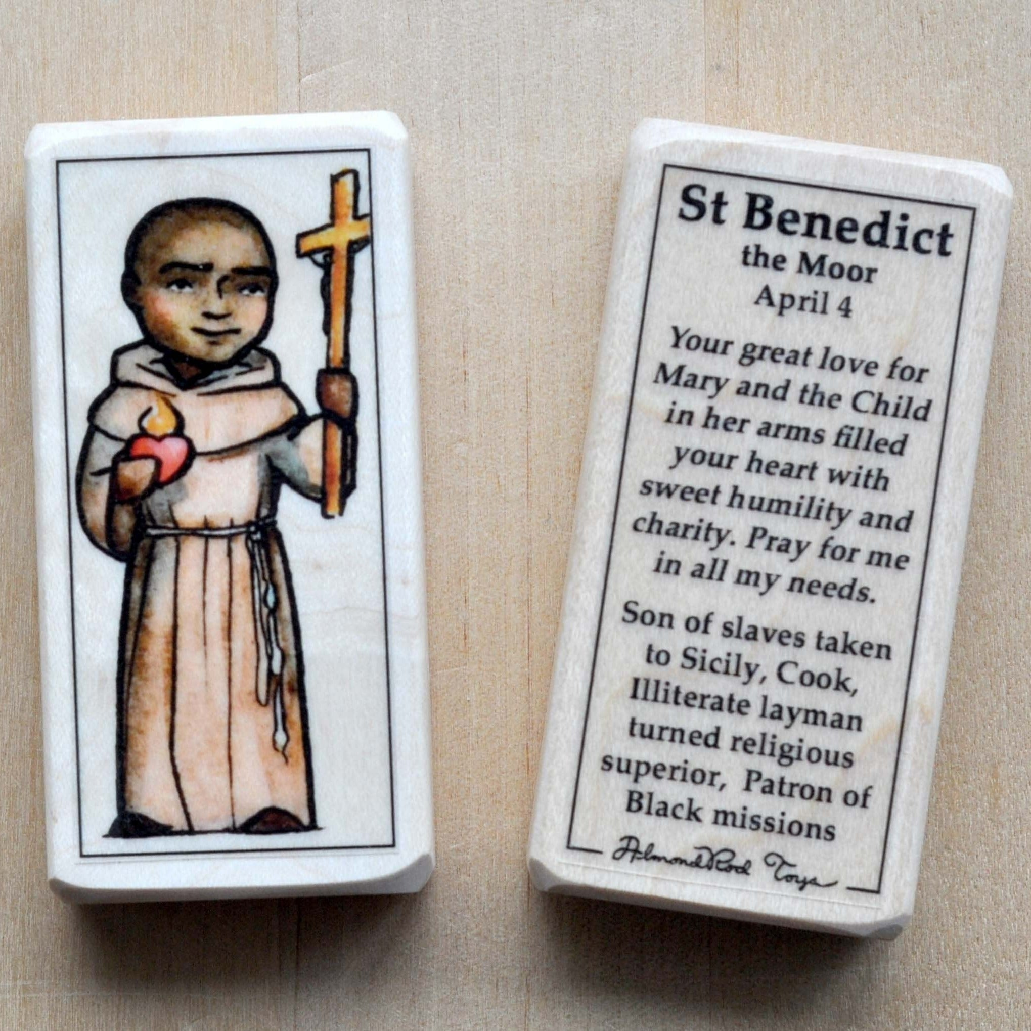 Benedict the Moor // Patron Saint Block